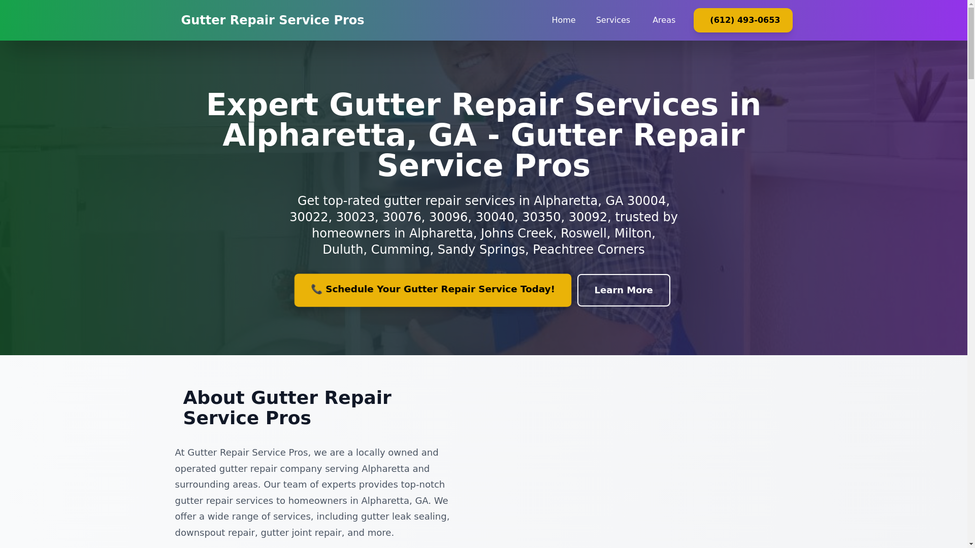 website screenshot of https://gutter-repair-service-pros-alpharetta.pages.dev/