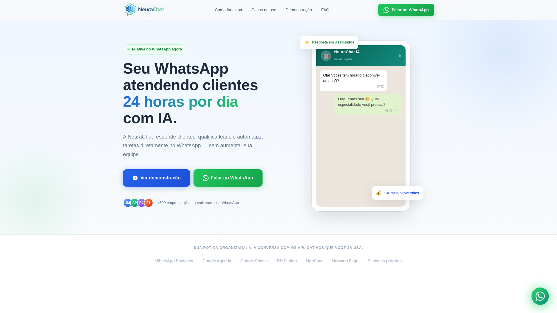 website screenshot of https://neurachat-lanndig-page.pages.dev/