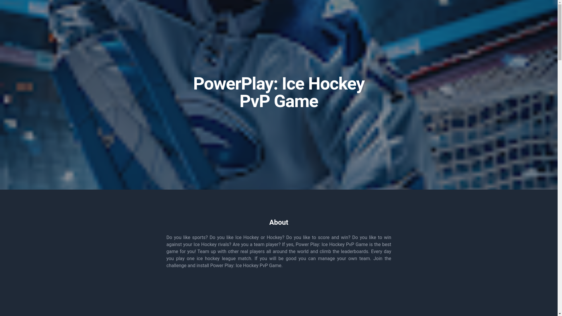 website screenshot of https://gamdomhockey.com/