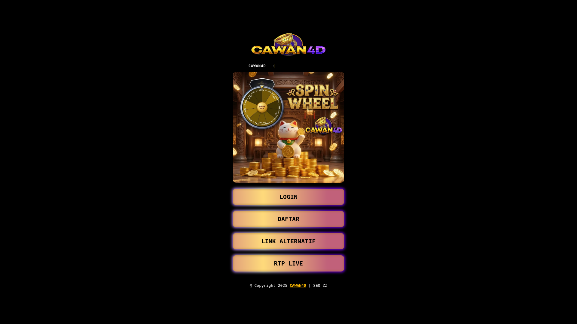 website screenshot of https://bonuswheelcawan.pages.dev/