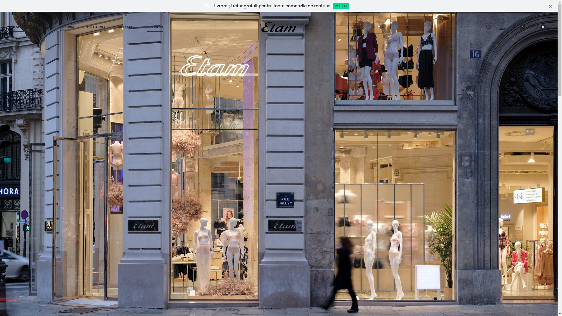 website screenshot of https://etamromania.ro/