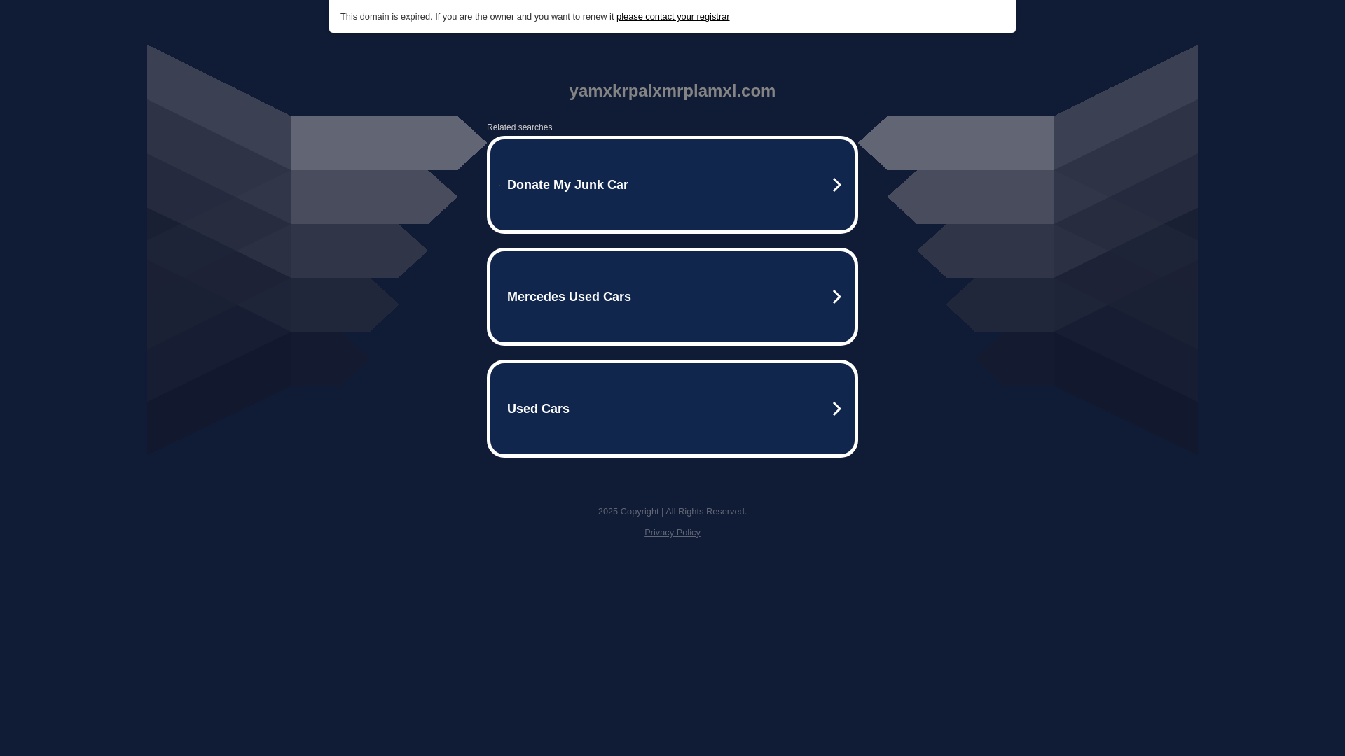 website screenshot of https://yamxkrpalxmrplamxl.com/