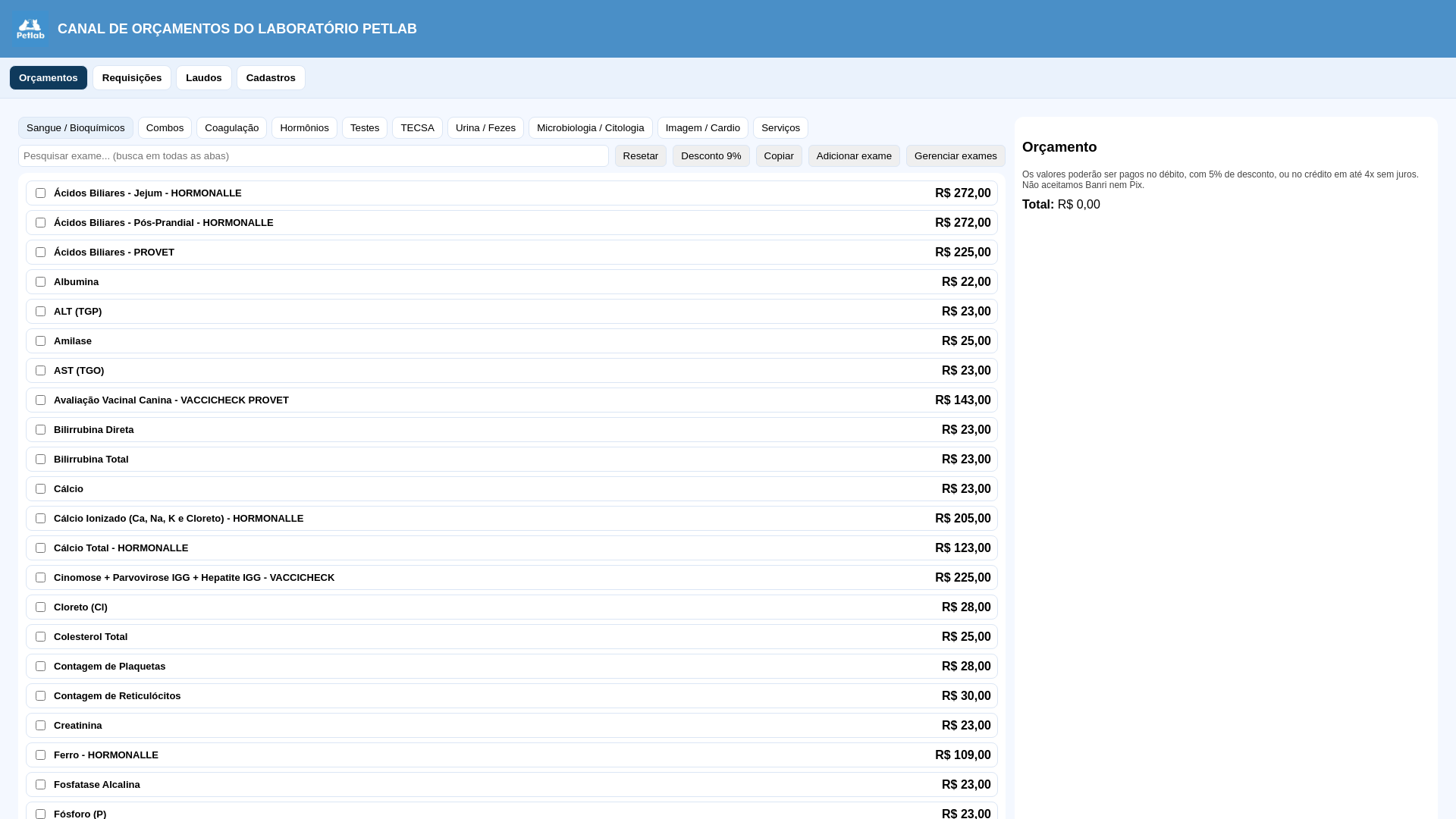 website screenshot of https://petlabpoa.pages.dev/