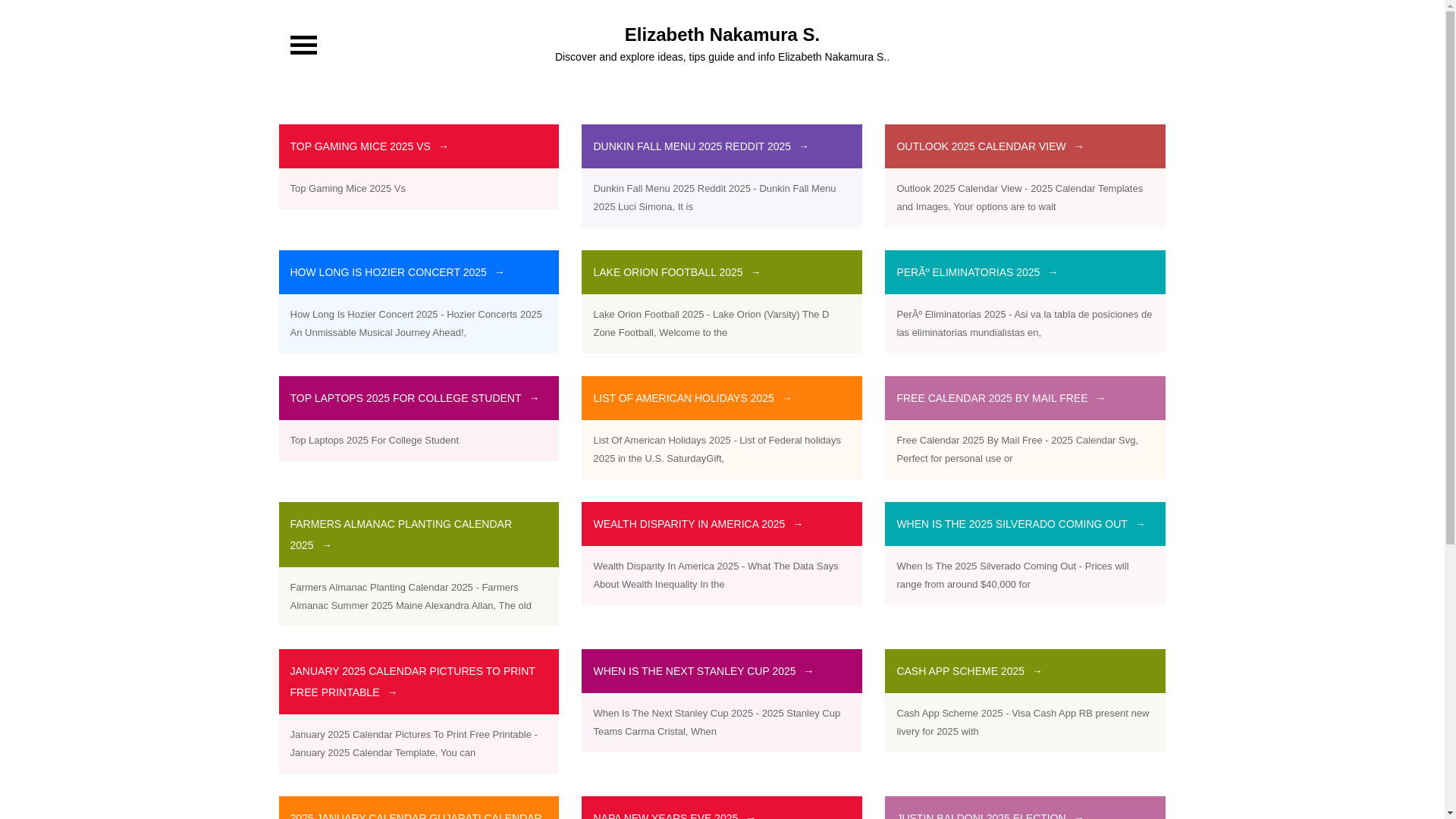 website screenshot of https://elizabethnakamuras.pages.dev/