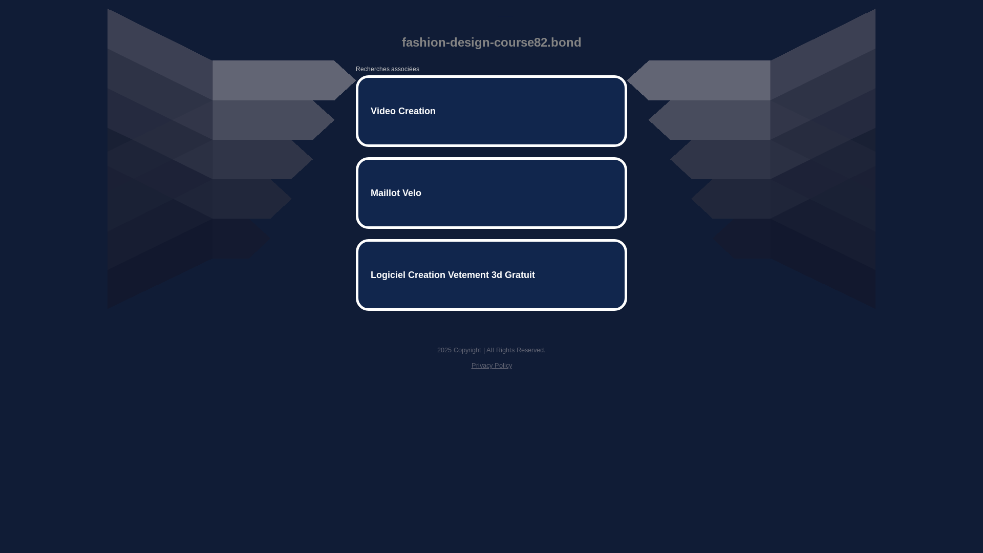 website screenshot of https://fashion-design-course82.bond/