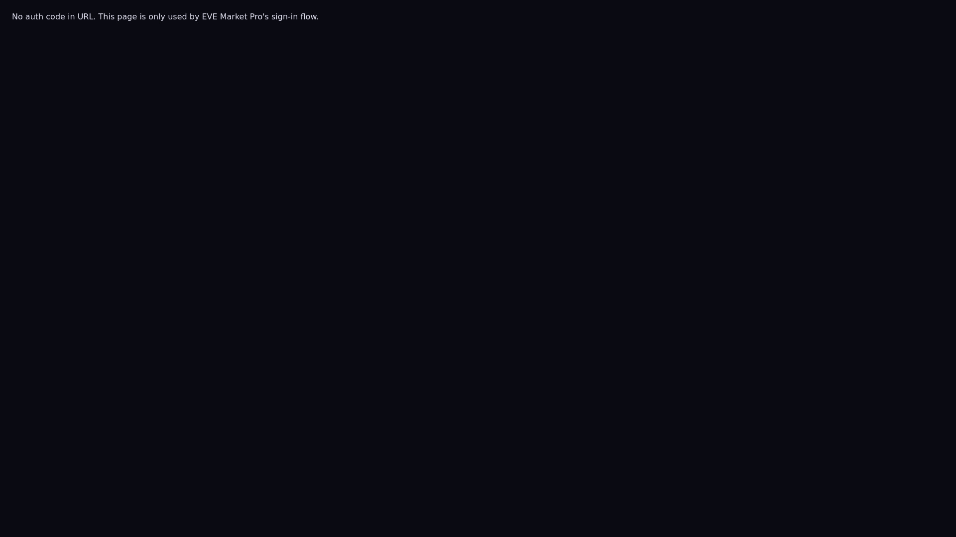 website screenshot of https://eve-market-pro-sso.pages.dev/