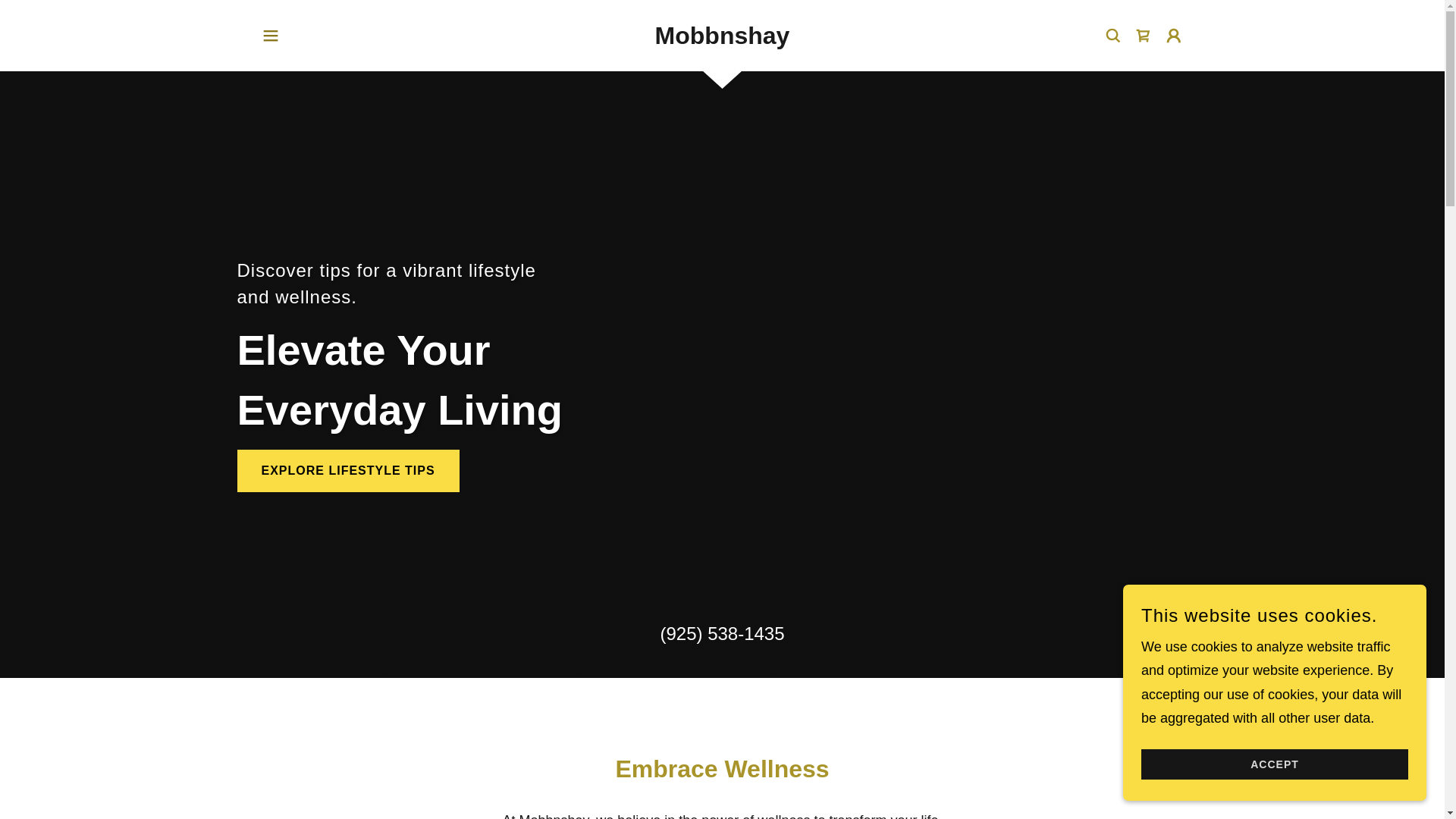 website screenshot of https://mobbnshay.com/