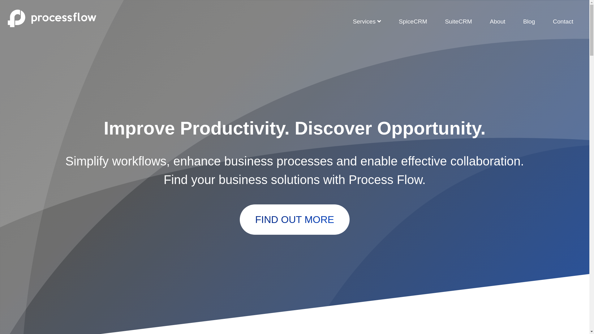 website screenshot of https://processflowusa.com/