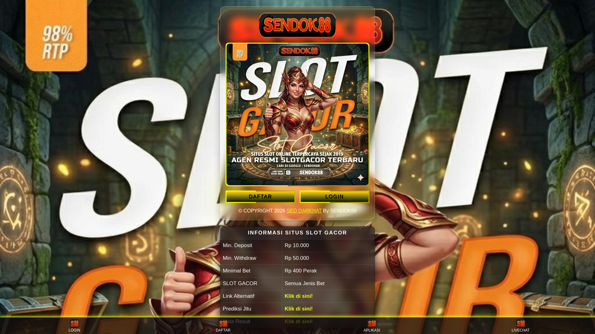 website screenshot of https://sendok88-syarat-makan-enak.pages.dev/