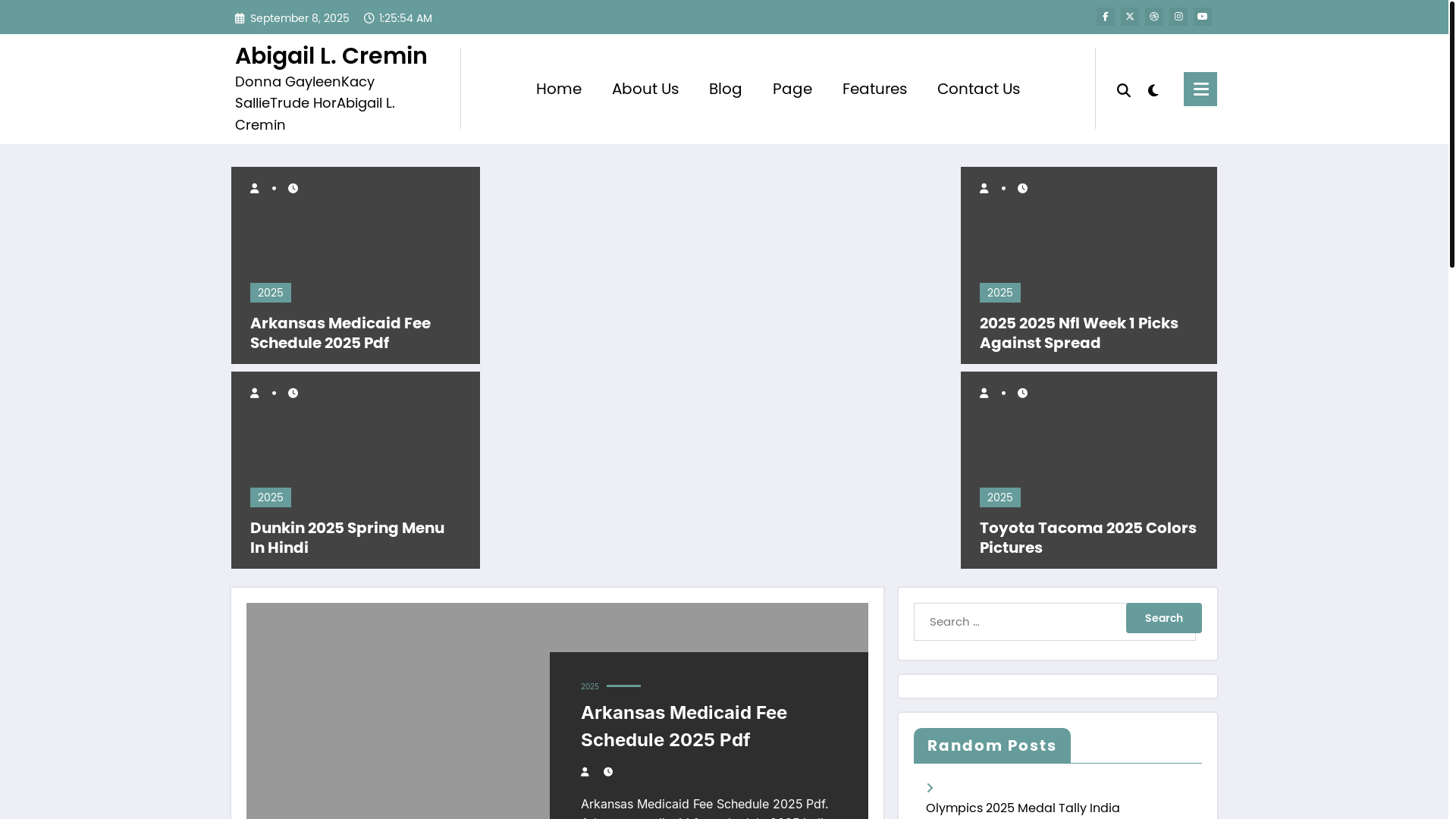 website screenshot of https://abigaillcremin.pages.dev/