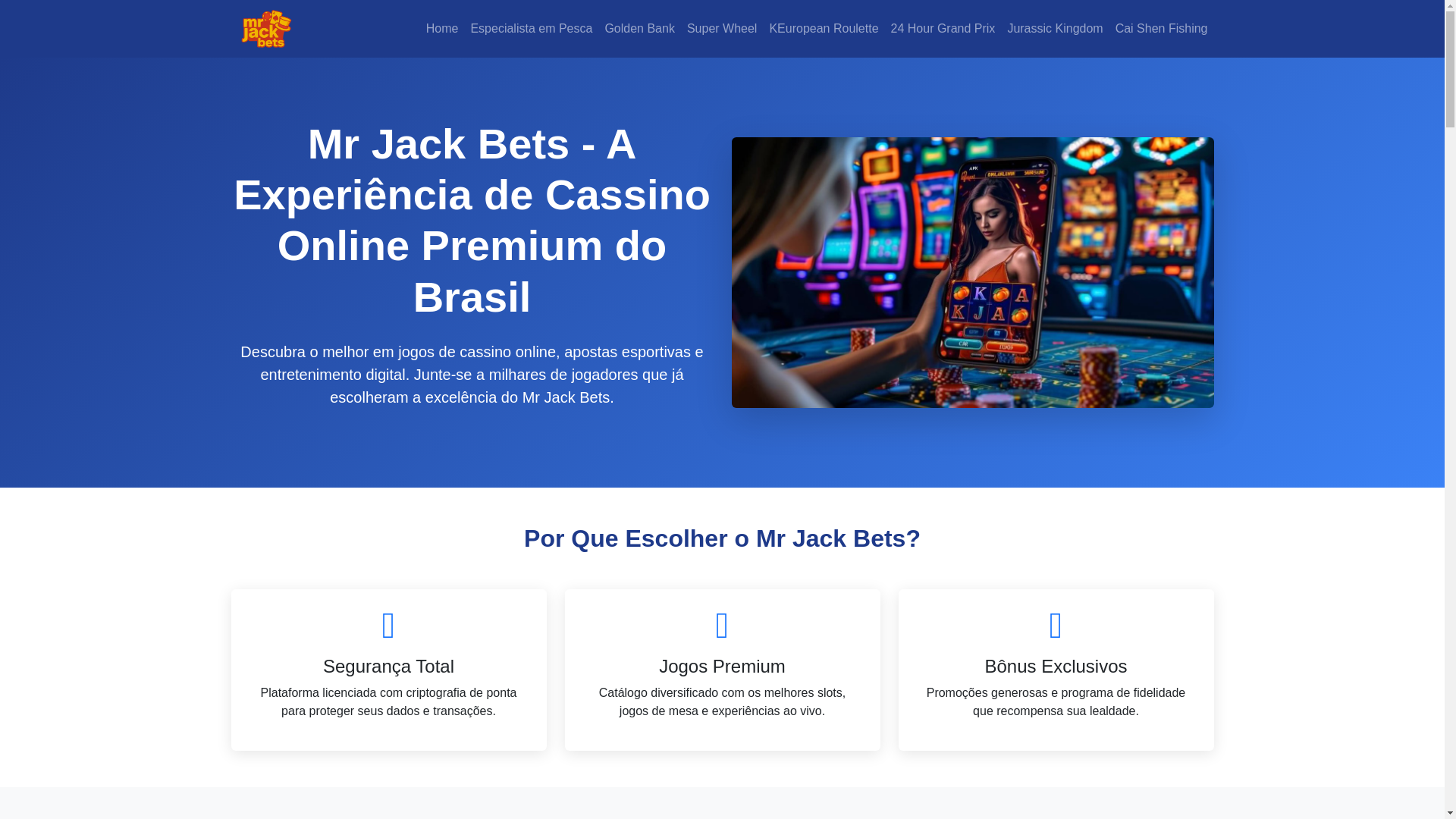 website screenshot of https://mr-jack-bets.com/