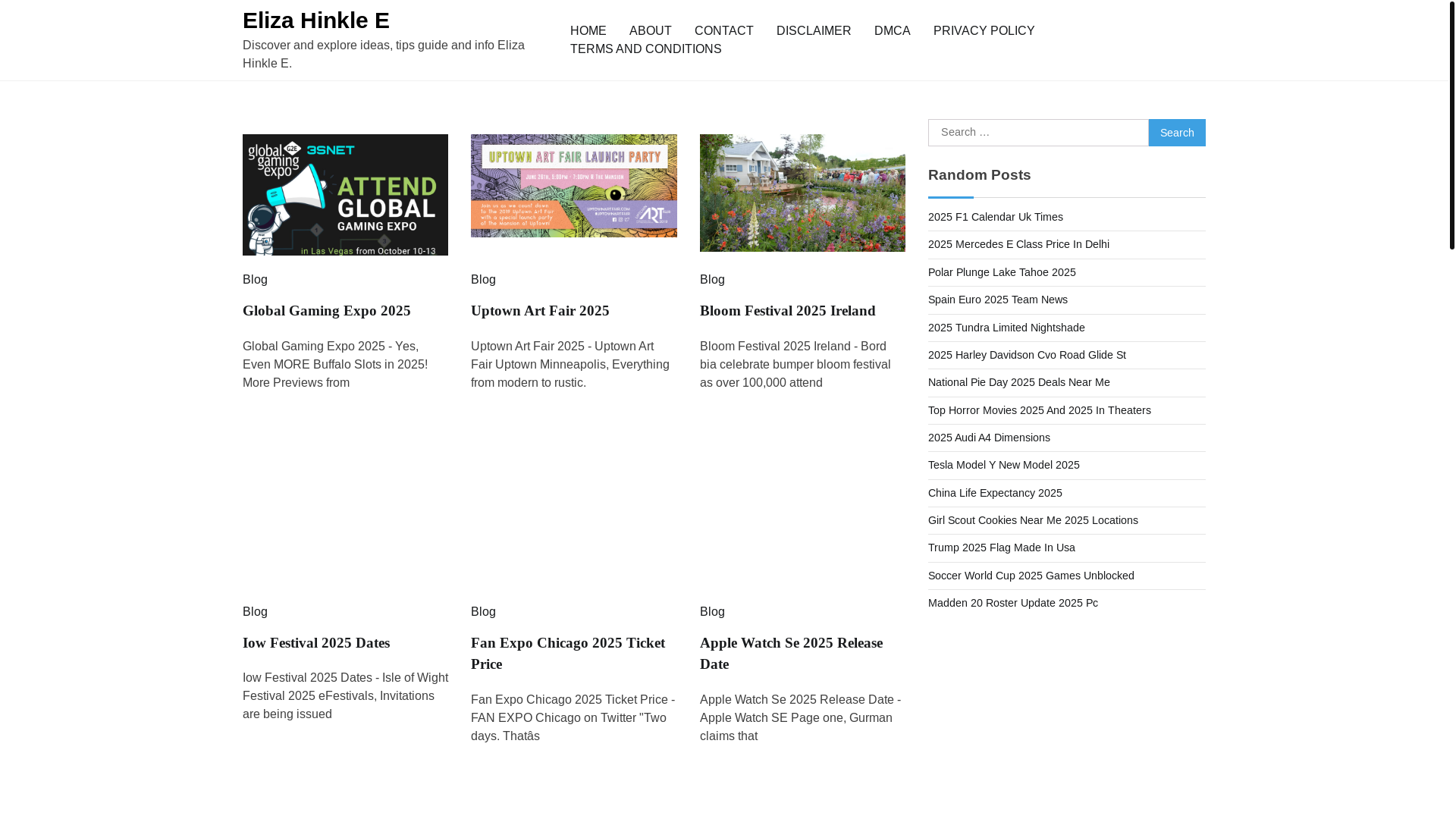 website screenshot of https://elizahinklee.pages.dev/
