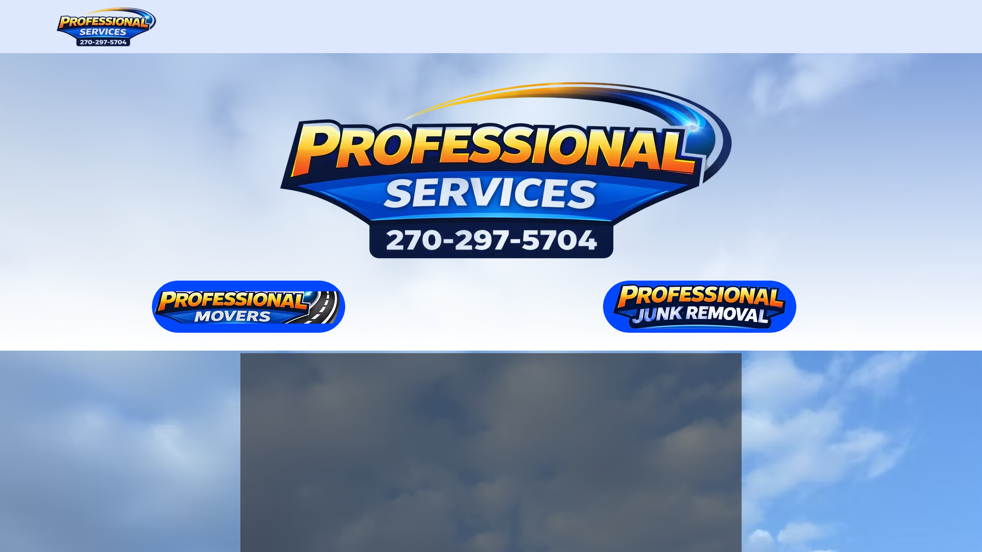website screenshot of https://goprofessionalservices.com