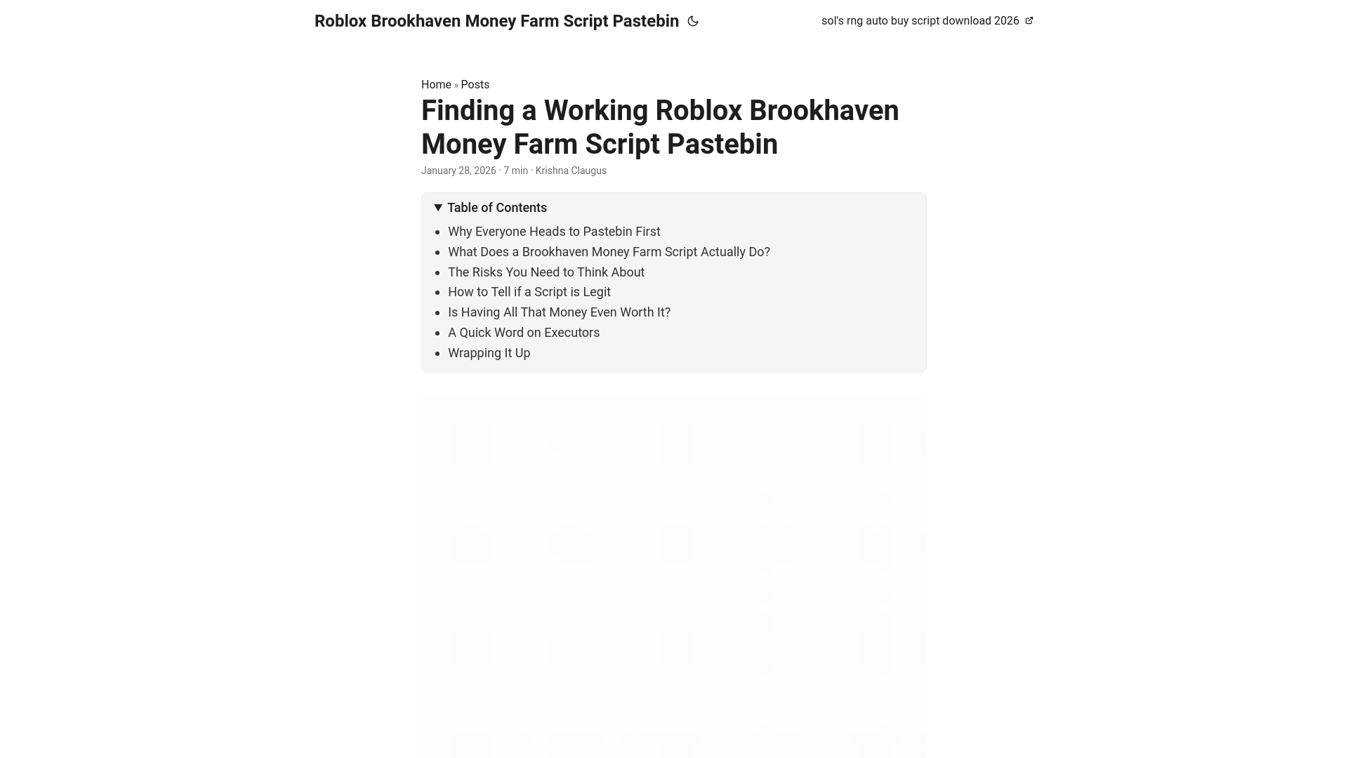 website screenshot of https://robloxbrookhavenmoneyfarmscriptpastebin.pages.dev/