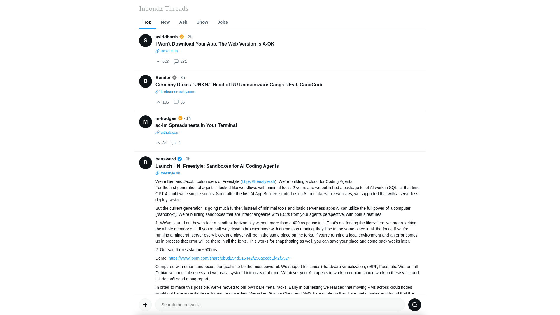 website screenshot of https://threads-4u9.pages.dev/