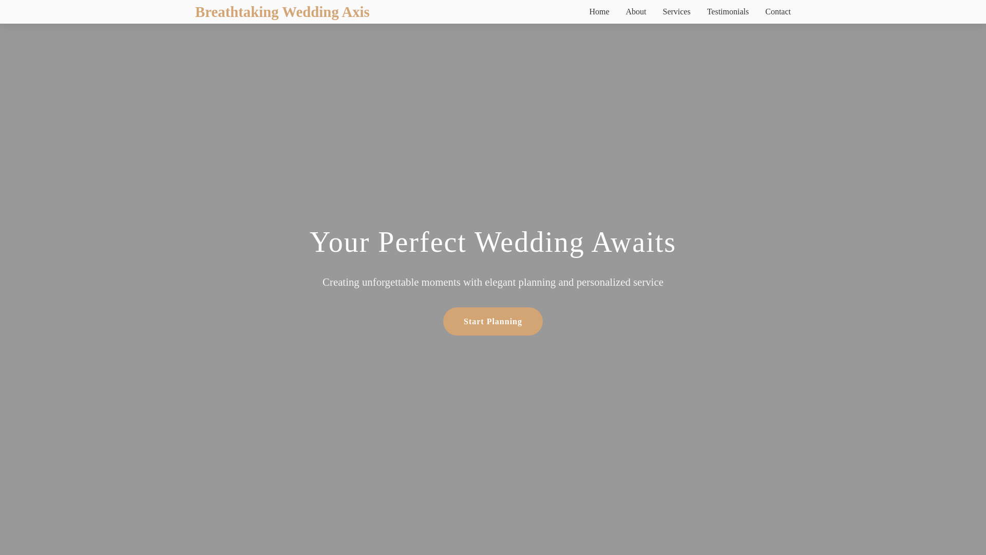 website screenshot of https://breathtakingweddingaxis.sbs/