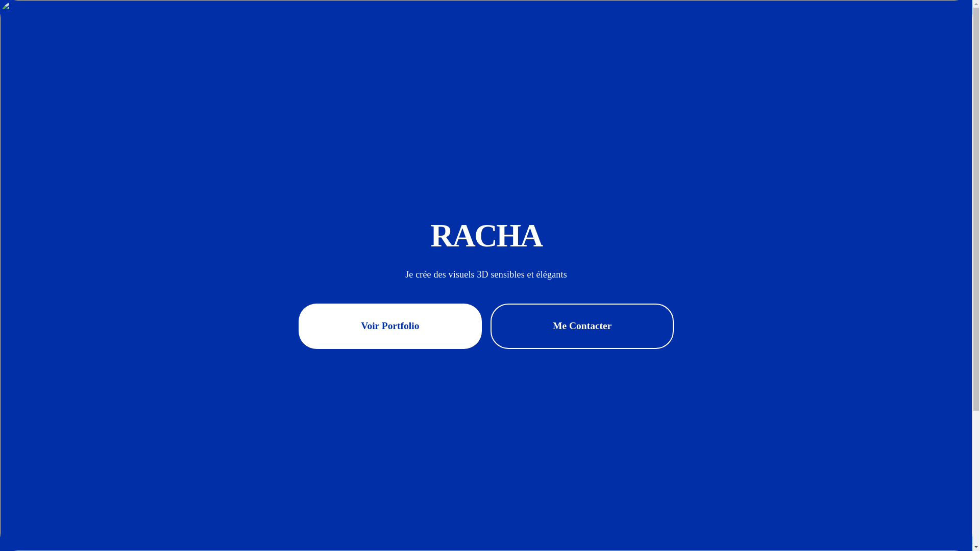 website screenshot of https://callmeracha.fr/