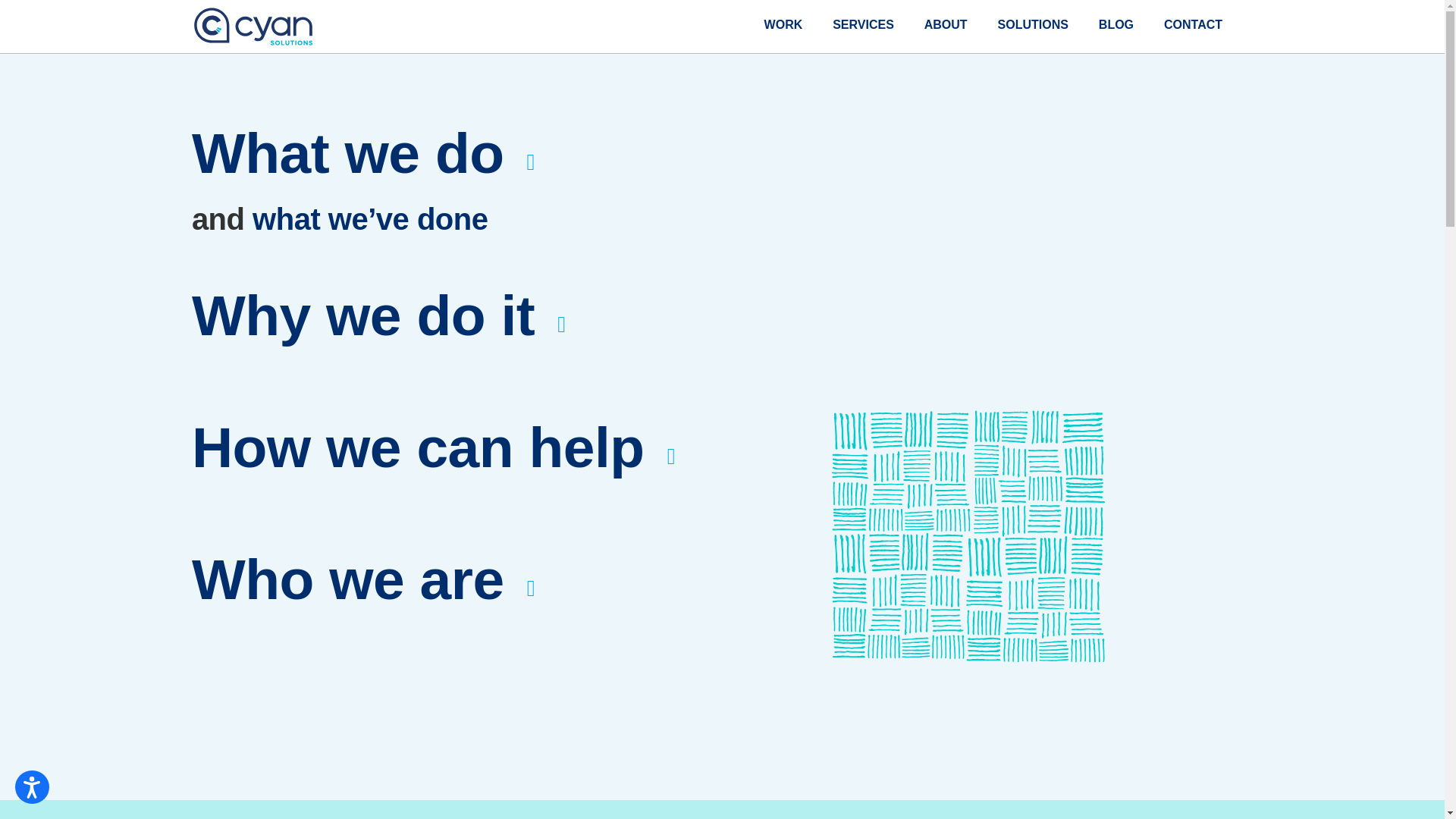 website screenshot of https://thinkcyanai.com/