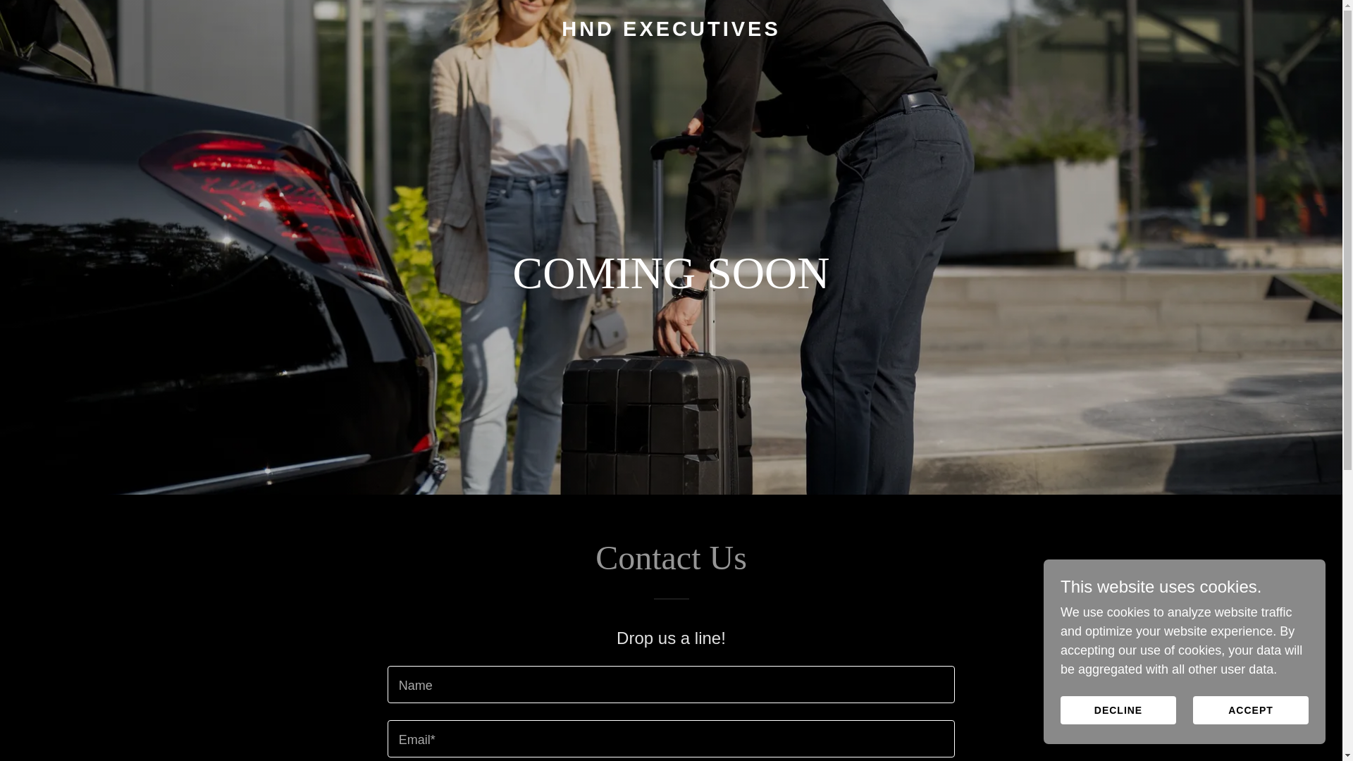 website screenshot of https://hndexecutives.com/