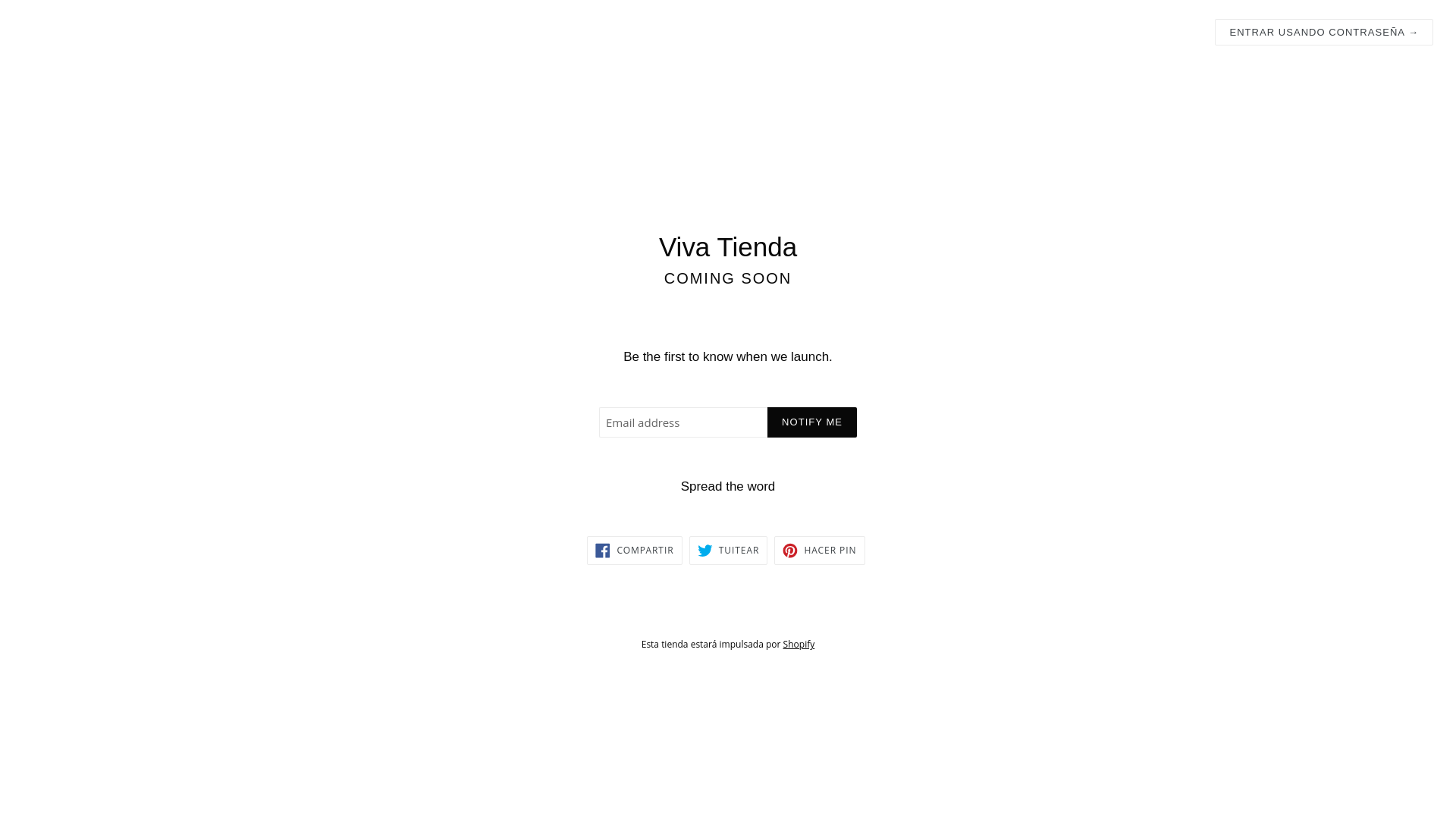 website screenshot of https://vivatiendaespana.shop/