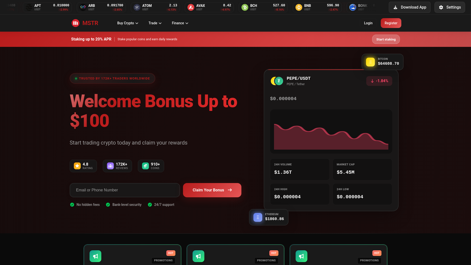 website screenshot of https://mstr.sbs/