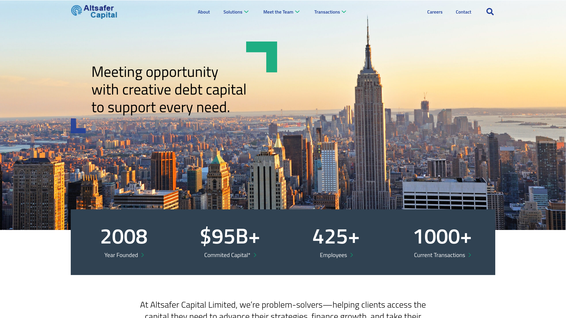 website screenshot of https://altsafer.com