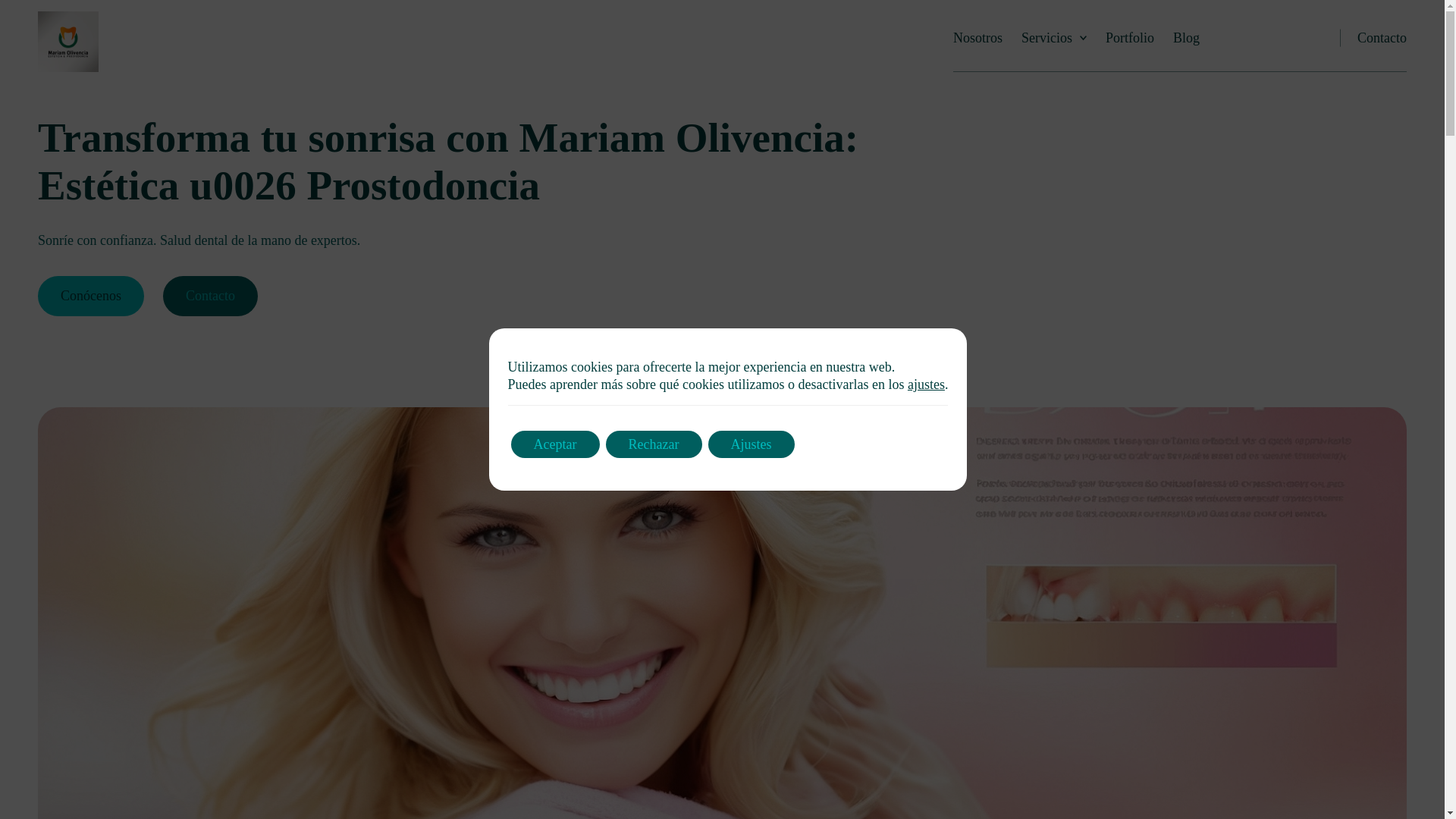 website screenshot of https://dramariamolivencia.com/
