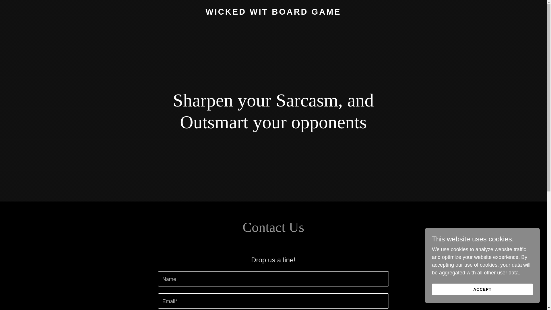 website screenshot of https://wickedwit.ai/