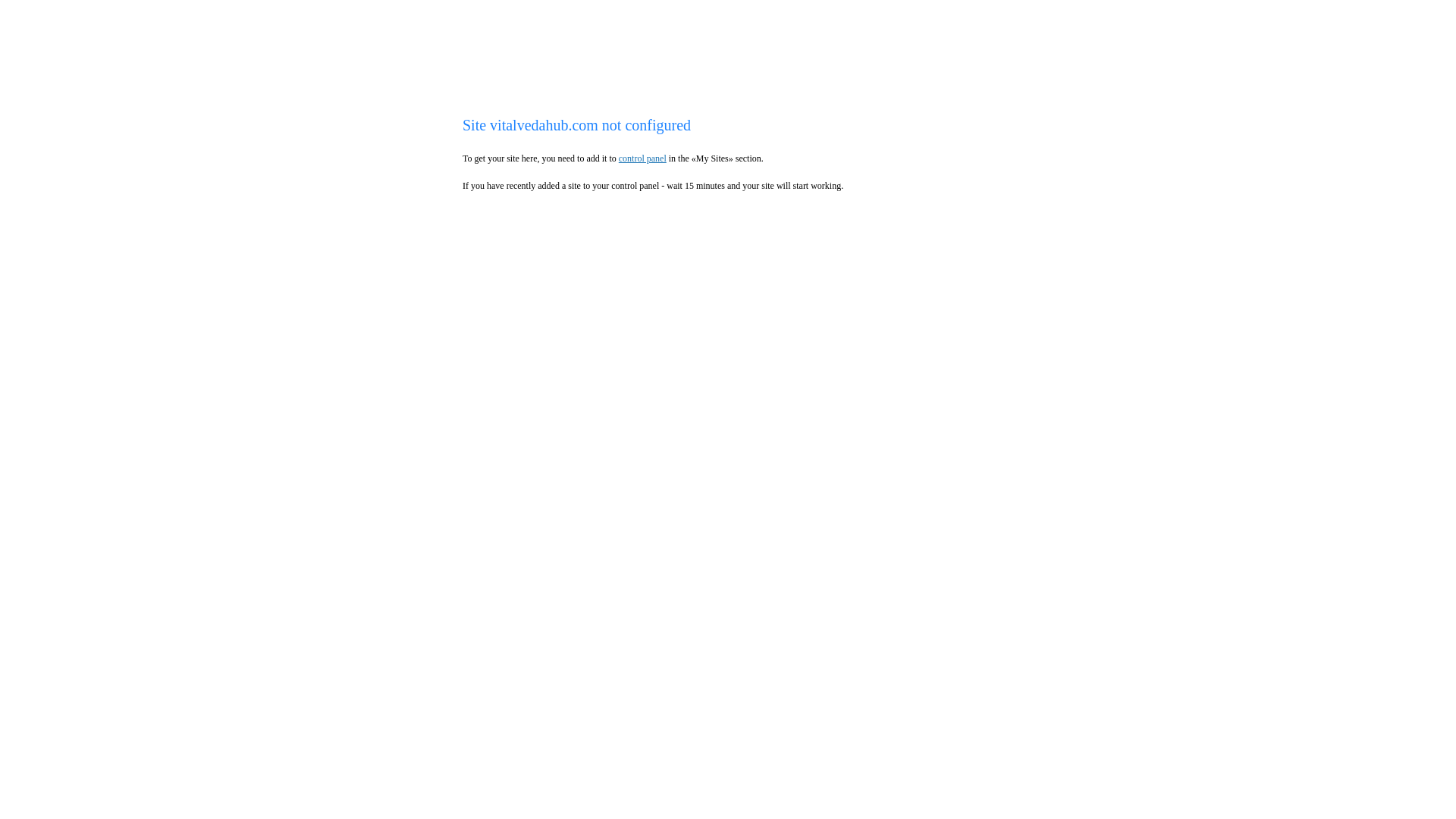 website screenshot of https://vitalvedahub.com/