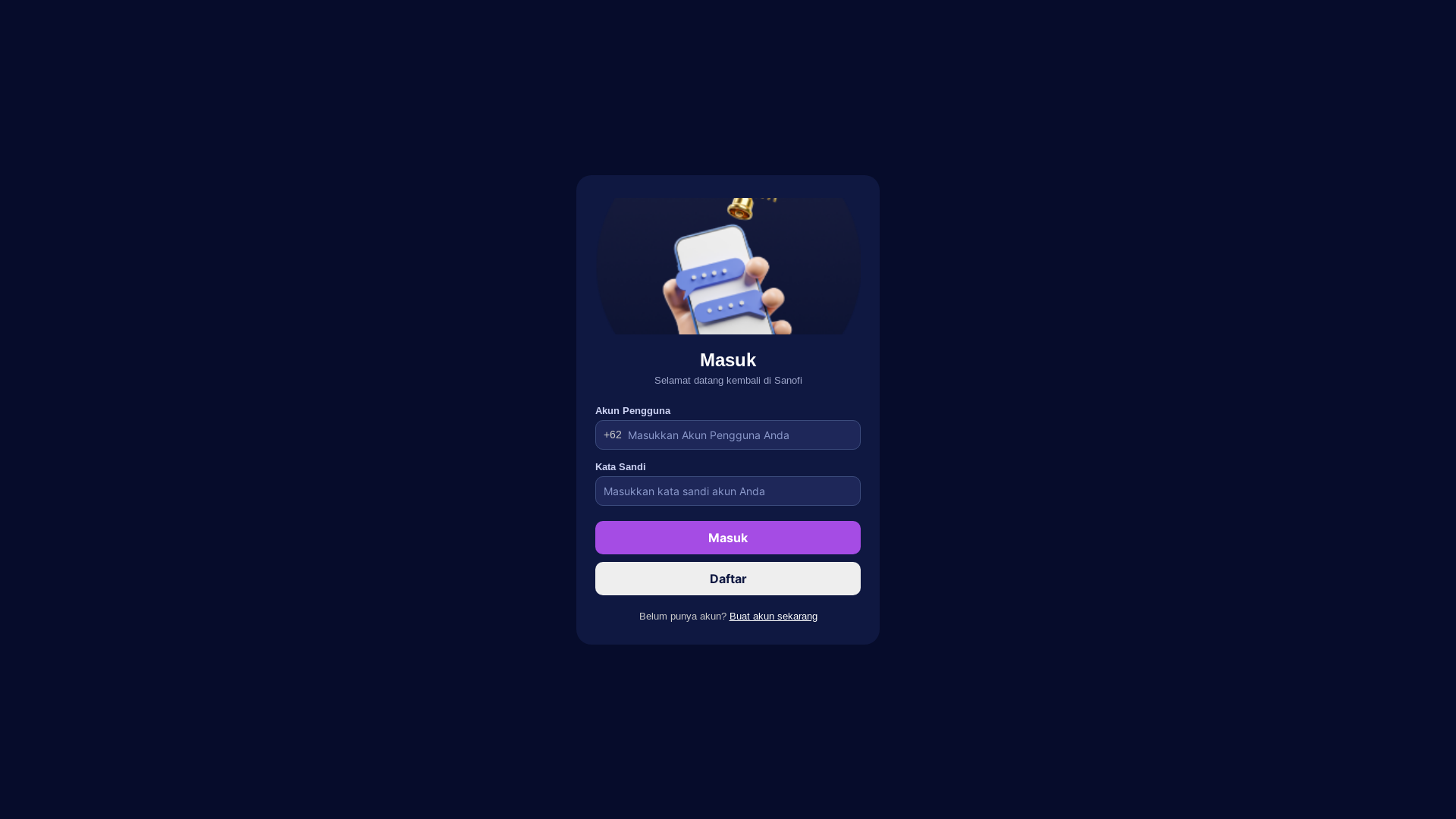 website screenshot of https://sanofi-wales.xyz/