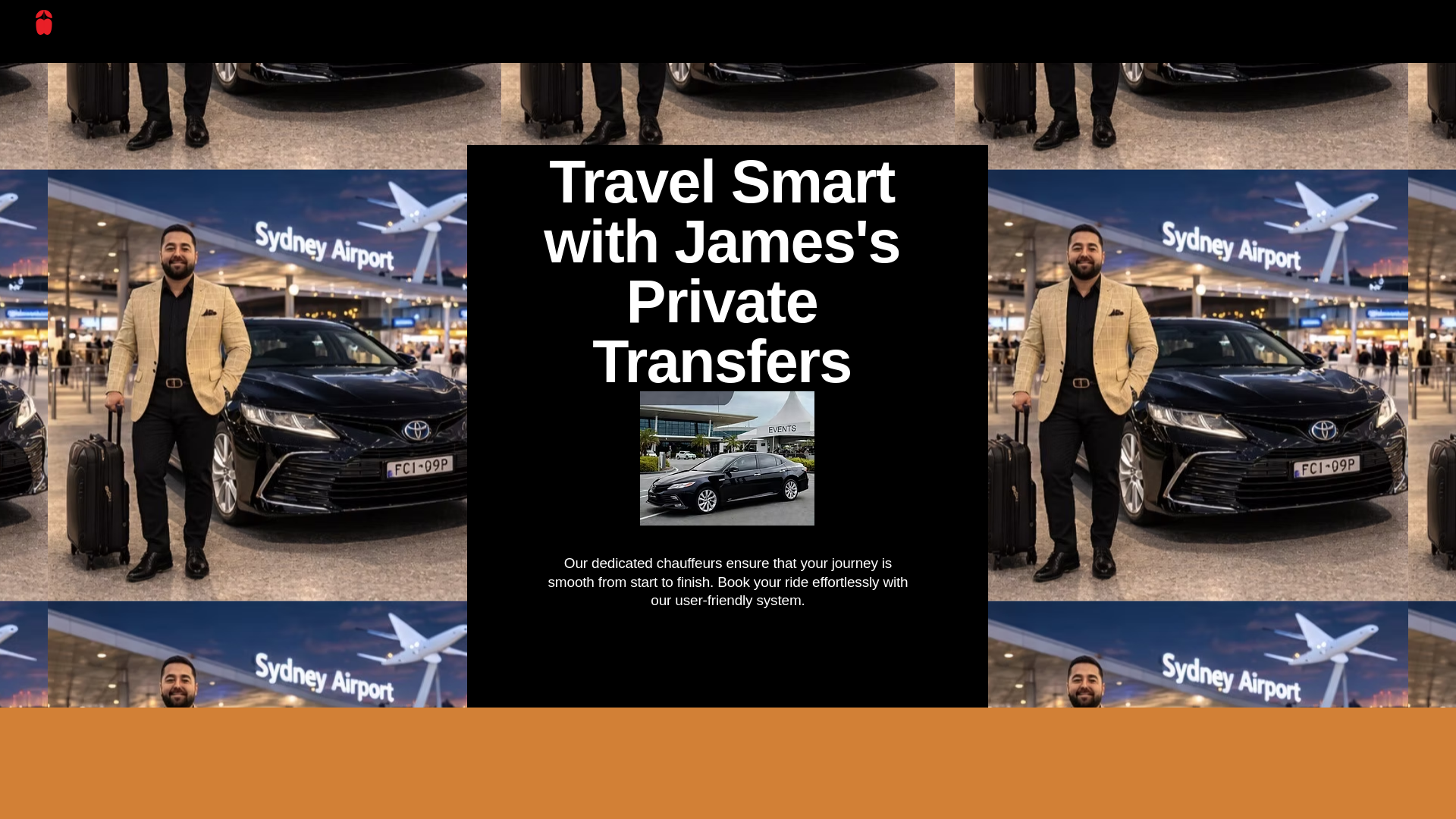 website screenshot of https://jamesprivtransport.com/