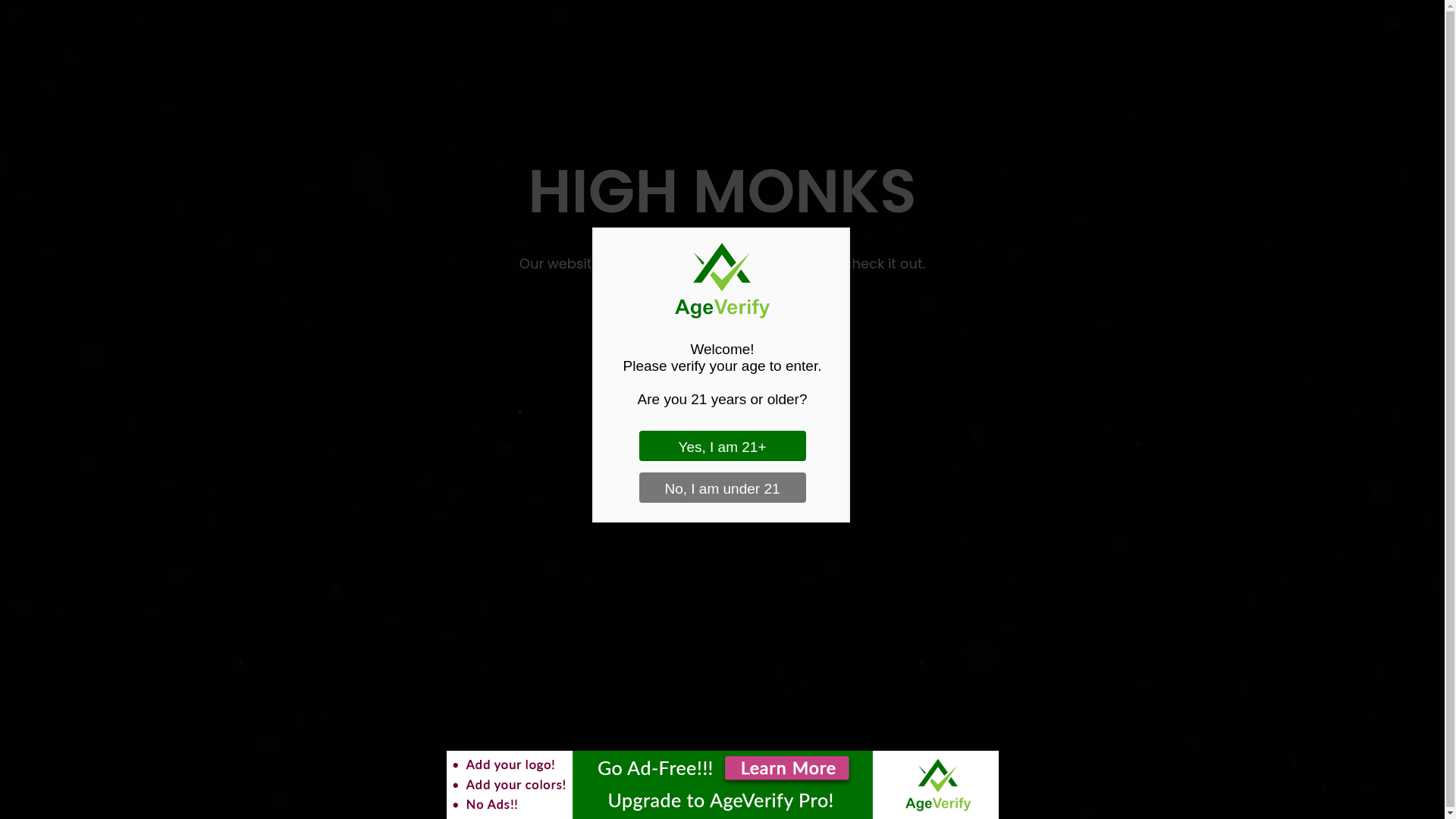 website screenshot of https://highmonksusa.com/