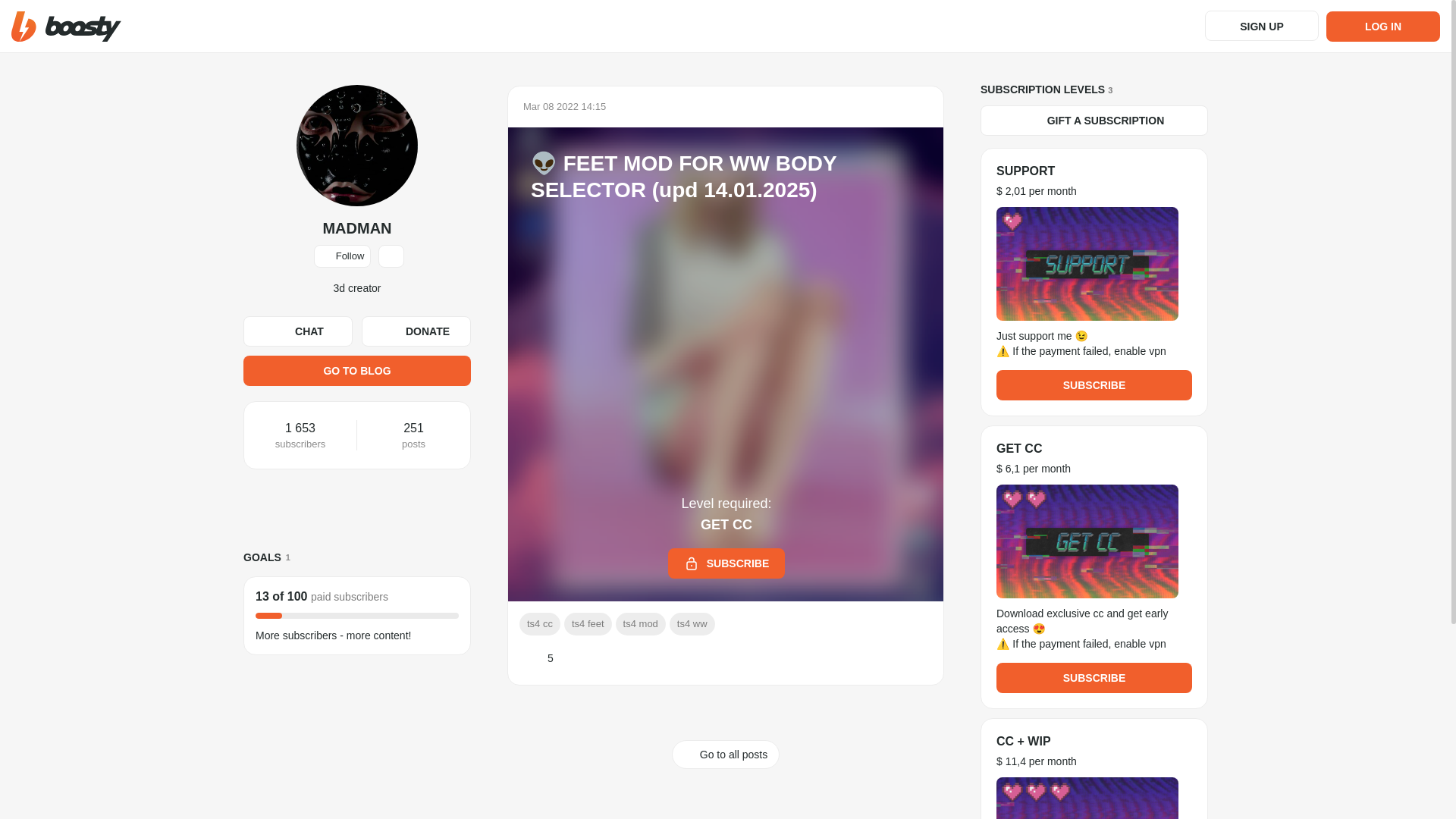 website screenshot of https://boosty.to/magicbot/posts/21c0db48-c29e-49d7-86be-a71952d1abd2