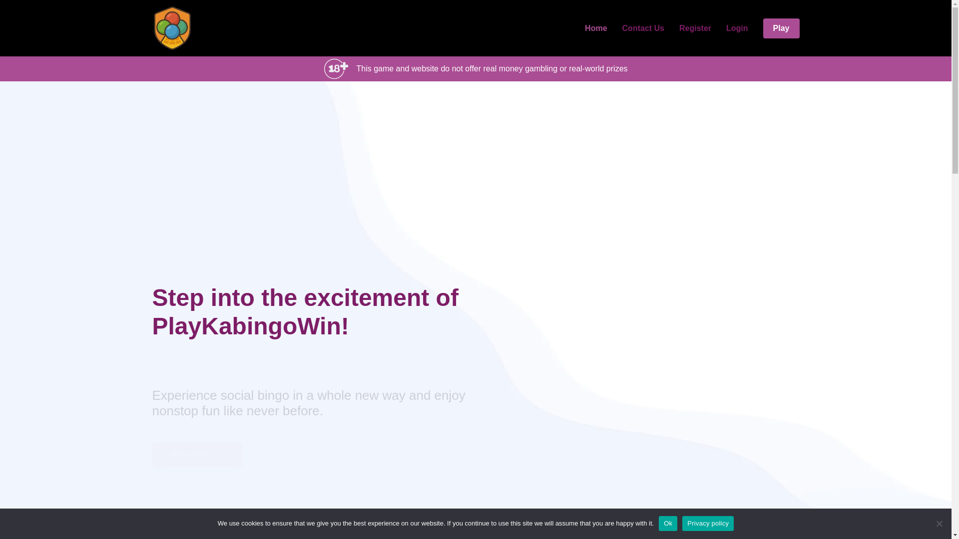 website screenshot of https://gameskabingo.com/