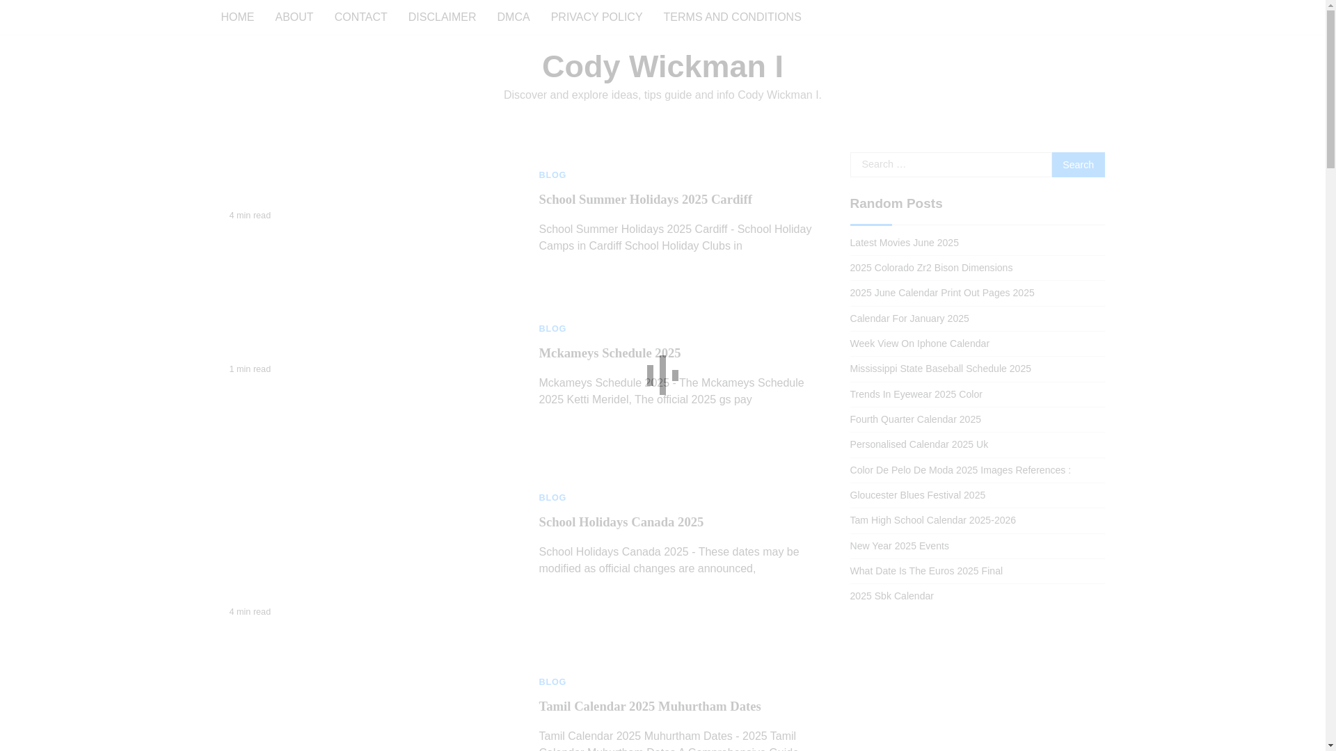 website screenshot of https://codywickmani.pages.dev/