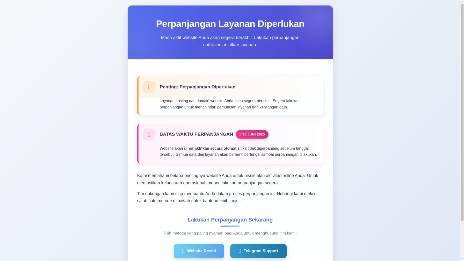 website screenshot of https://manyu.id