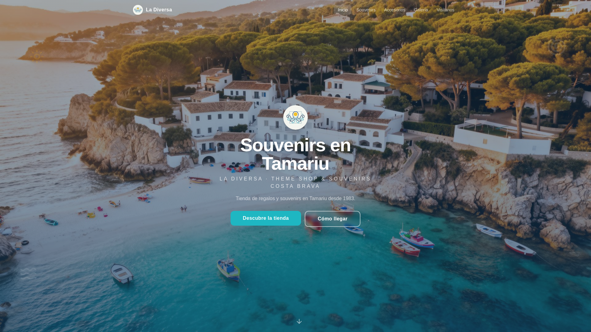 website screenshot of https://ladiversatamariu.es/