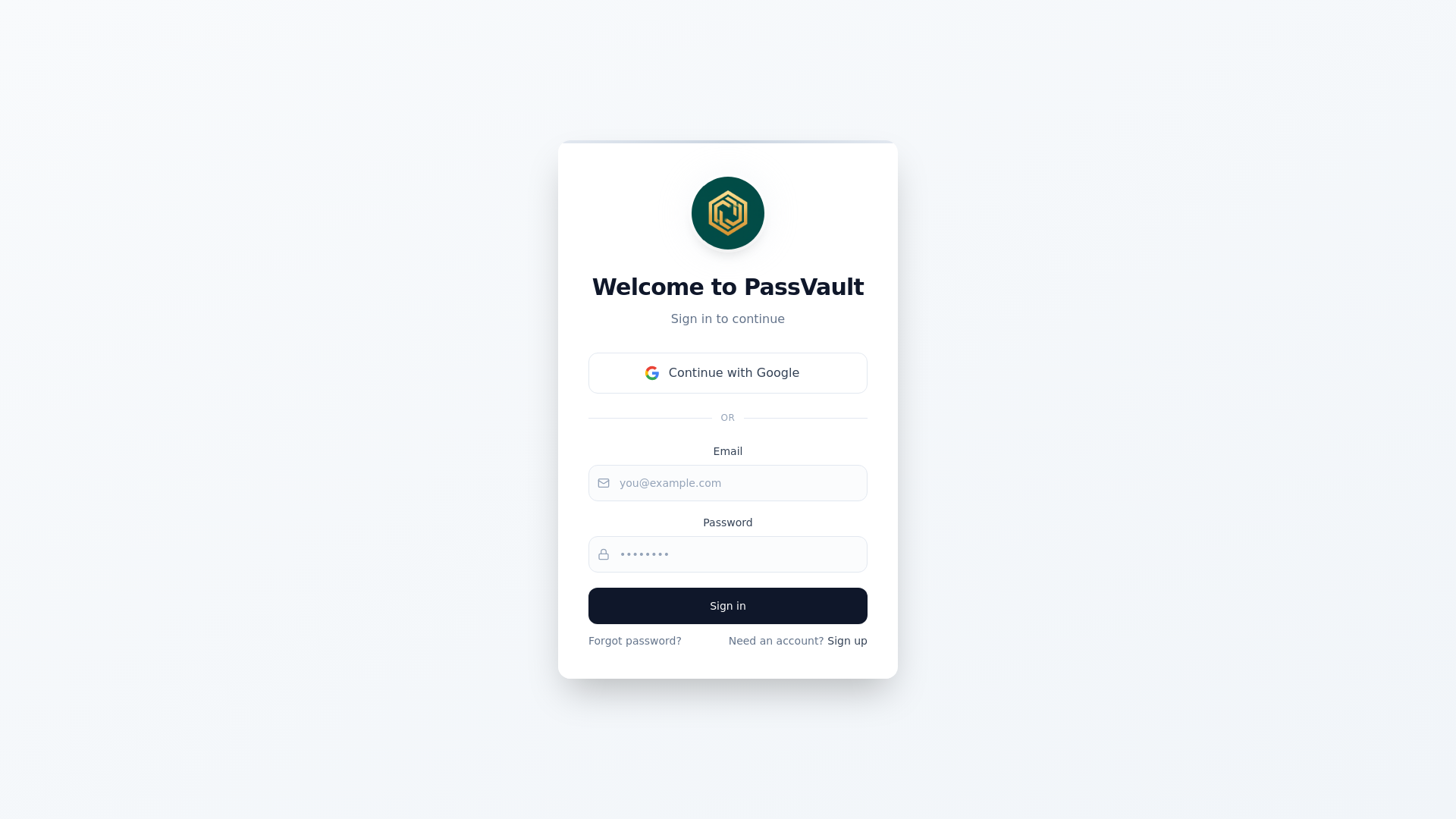 website screenshot of https://passvaultjadal.com/