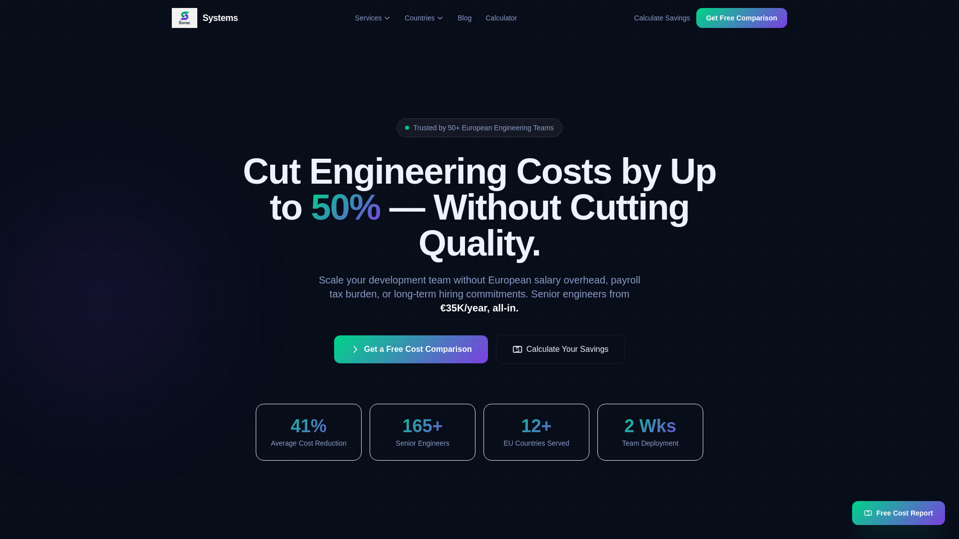 website screenshot of https://soroc-systems.pages.dev/