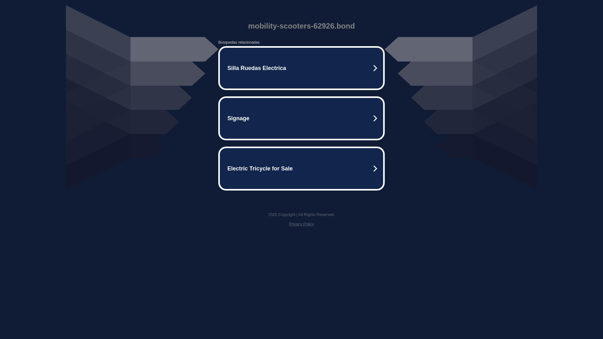 website screenshot of https://mobility-scooters-62926.bond/