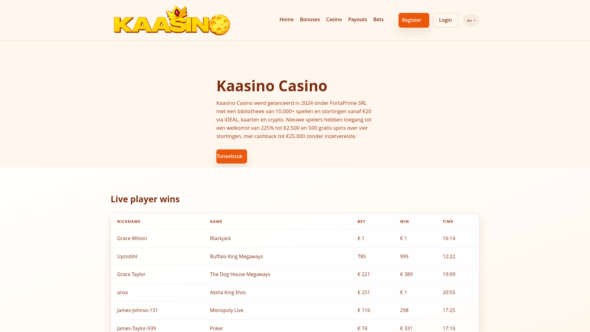 website screenshot of https://kaasino-nl-2.pages.dev/
