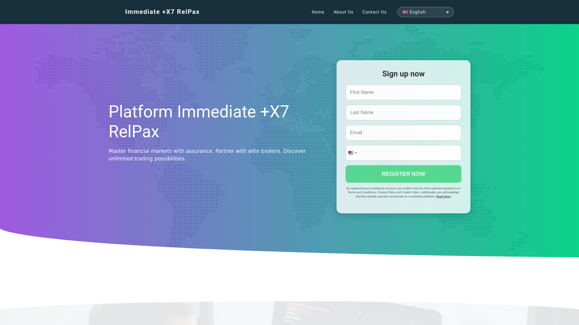 website screenshot of http://immediatex7relpax.com/