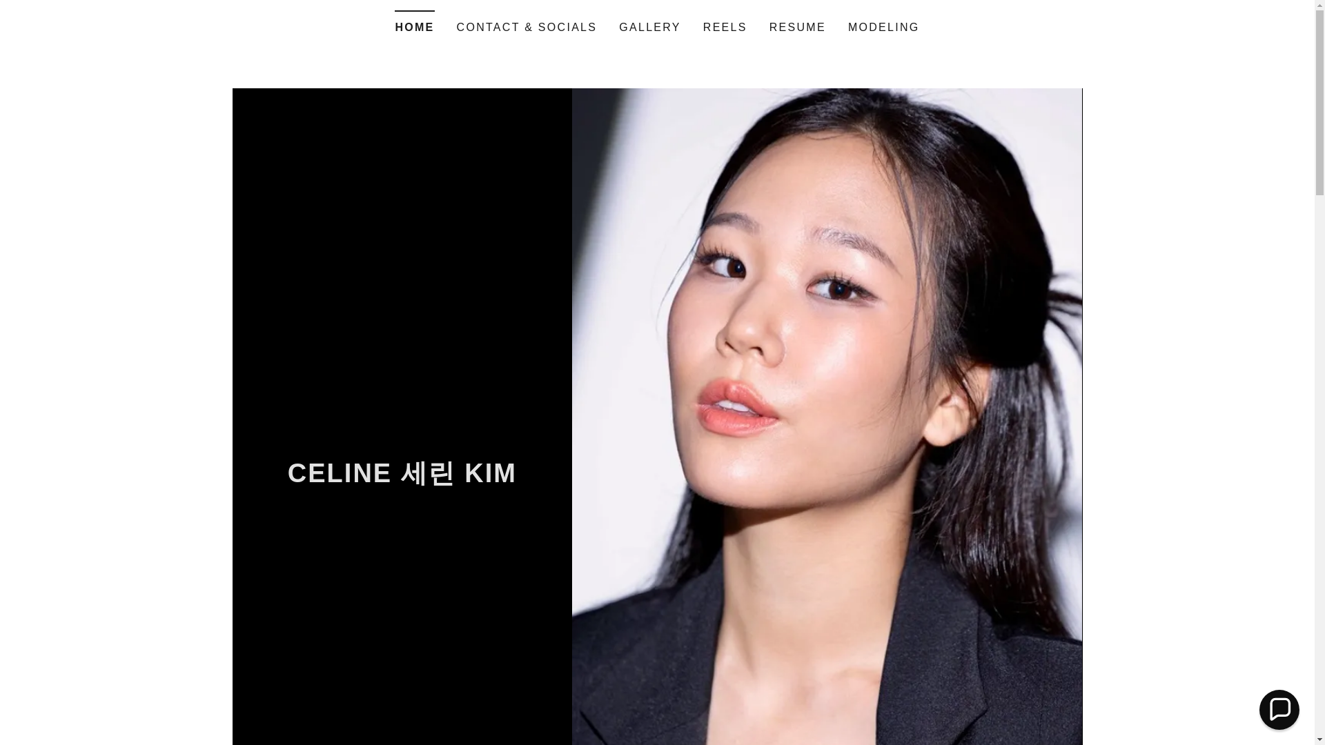 website screenshot of https://celinekims.com/