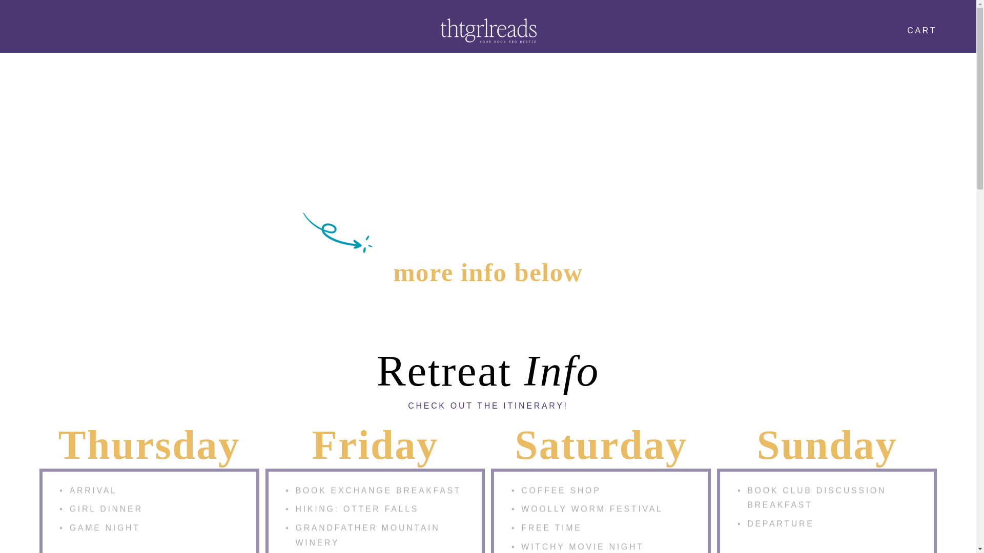 website screenshot of https://thtgrlreadsevents.com/