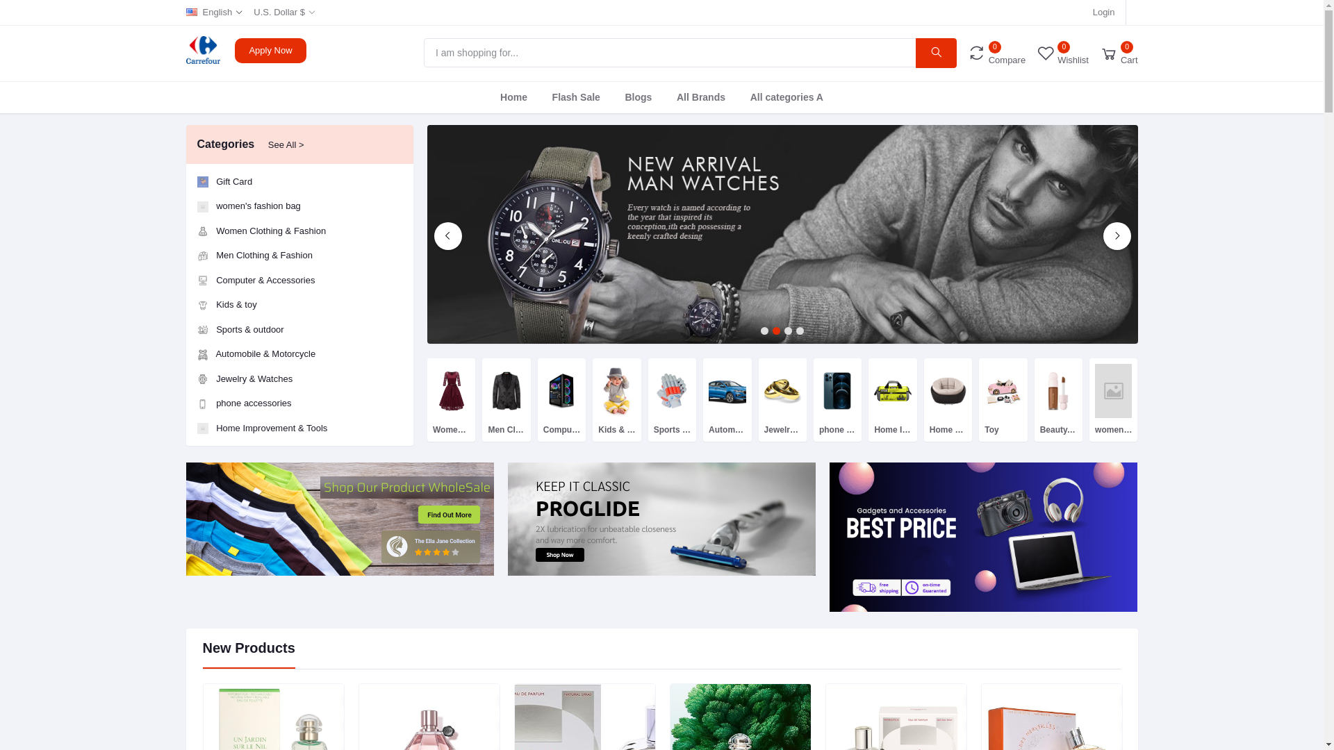 website screenshot of https://carrefourjsiv.top/