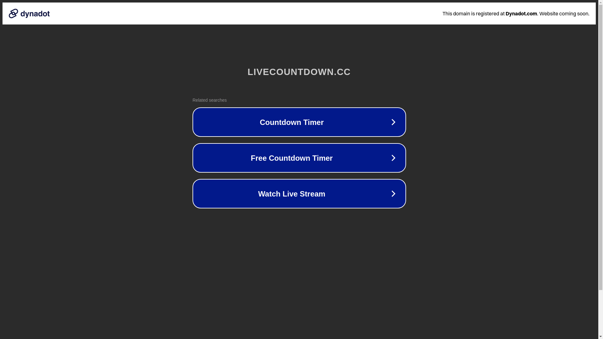 website screenshot of https://livecountdown.cc/