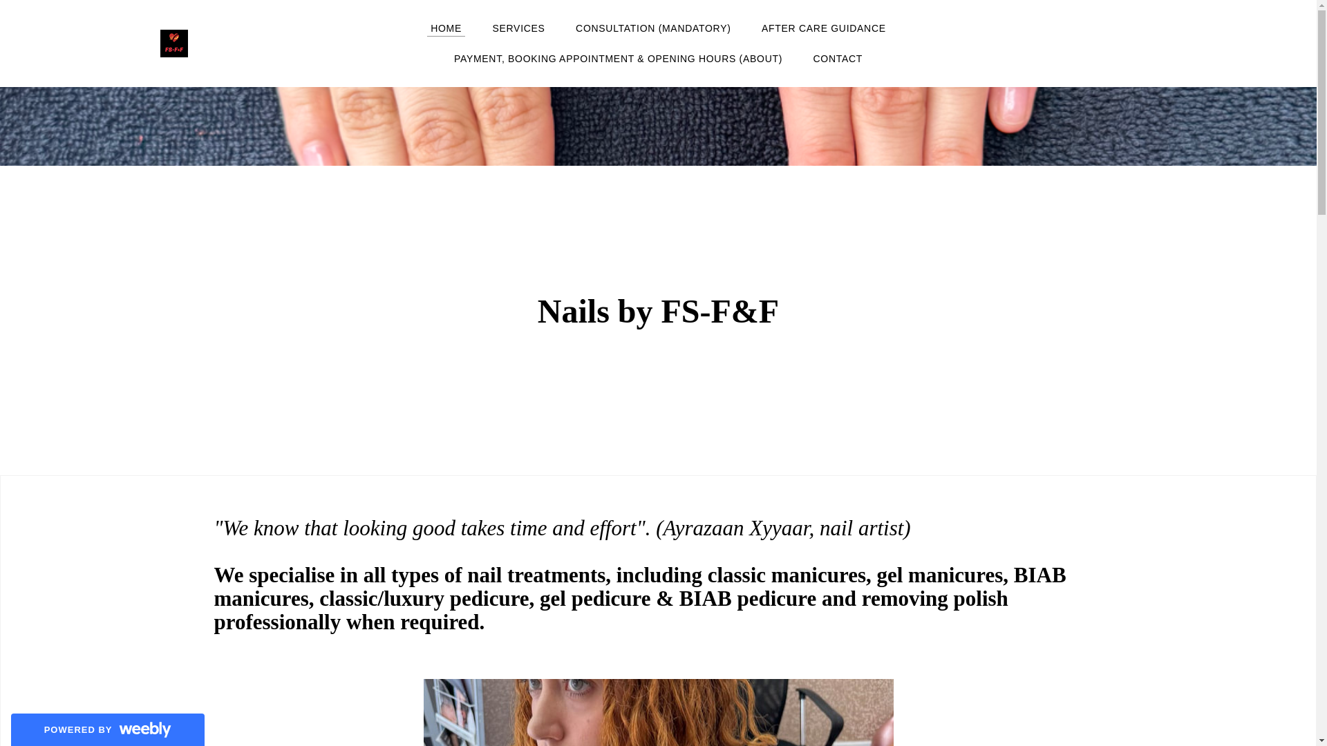 website screenshot of https://nailzfsfandf.com/