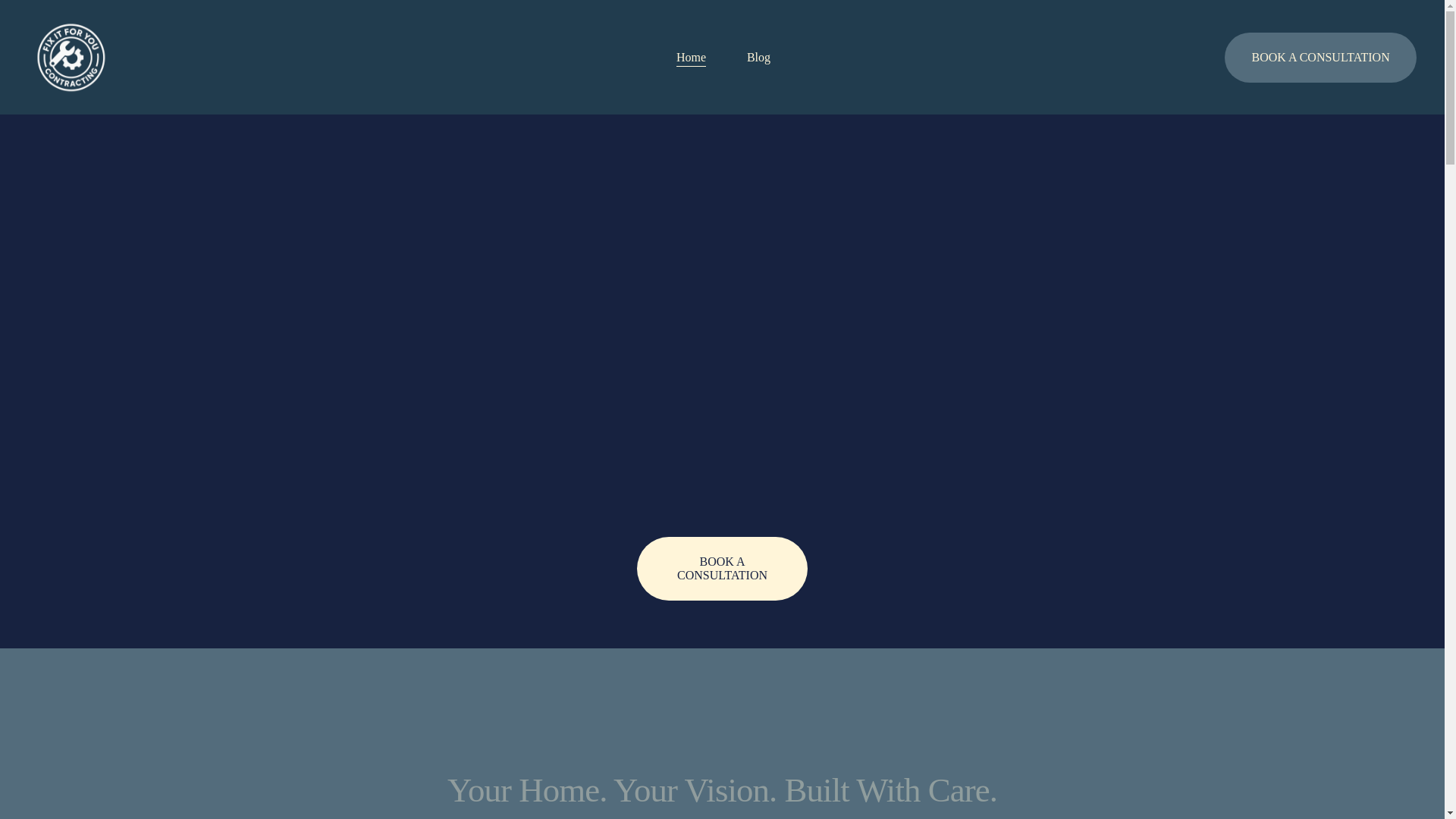 website screenshot of https://fixitforyoucontracting.ca/