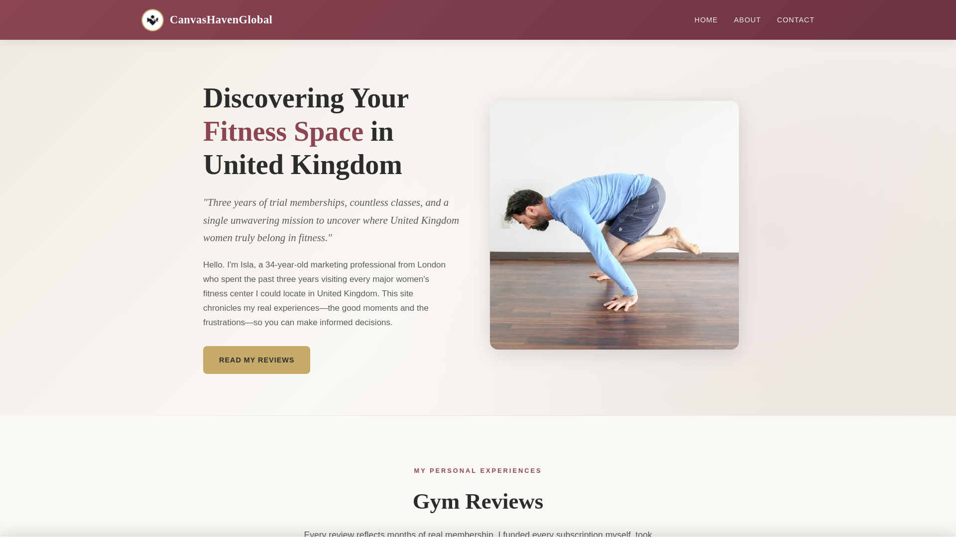 website screenshot of https://canvashavenglobal.pro/