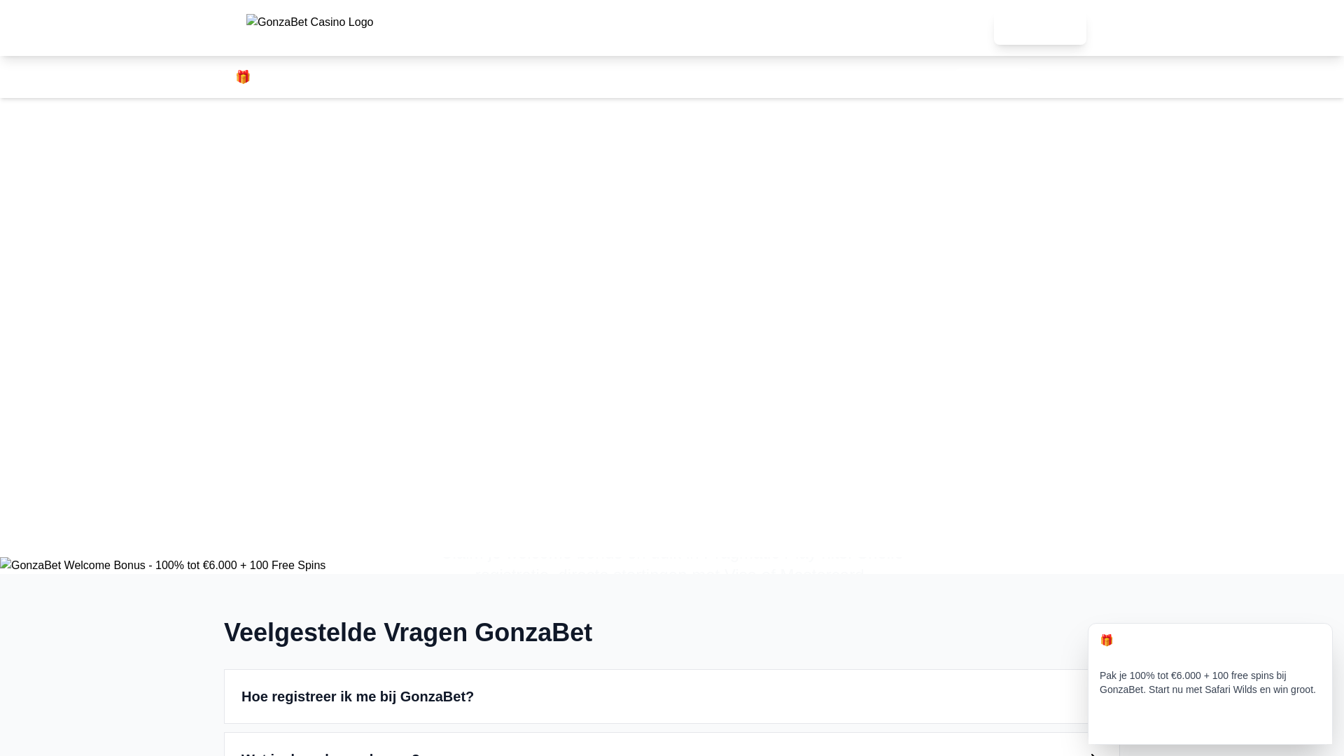 website screenshot of https://gonzabetnl.nl/
